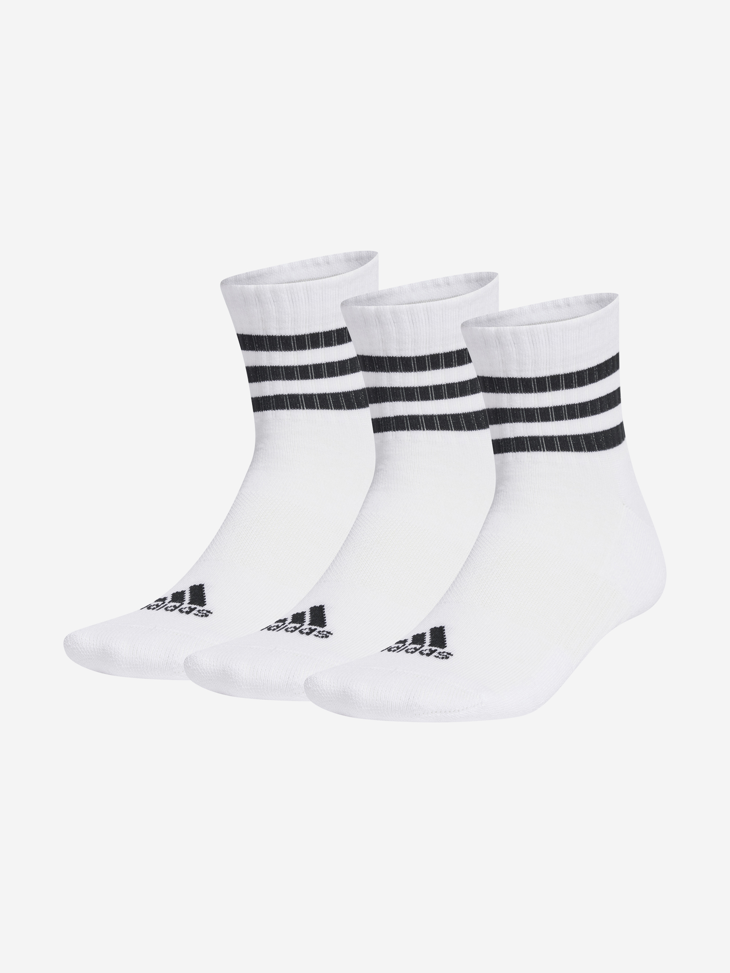 

Носки adidas, 3 пары, Белый