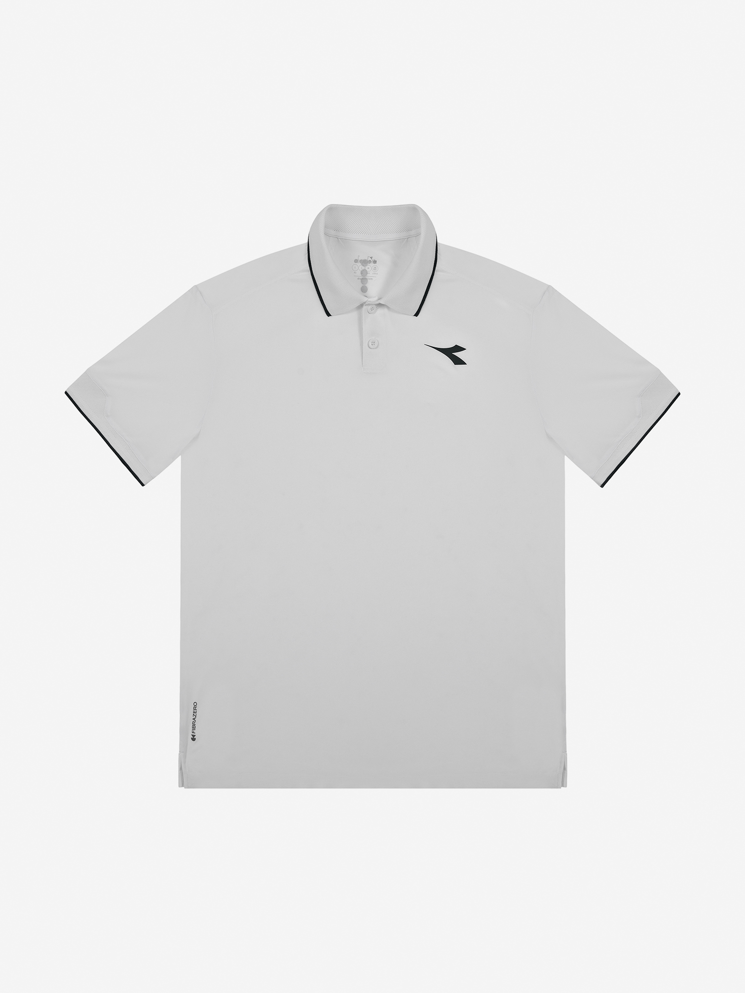 Поло Diadora, белый, арт. 35992