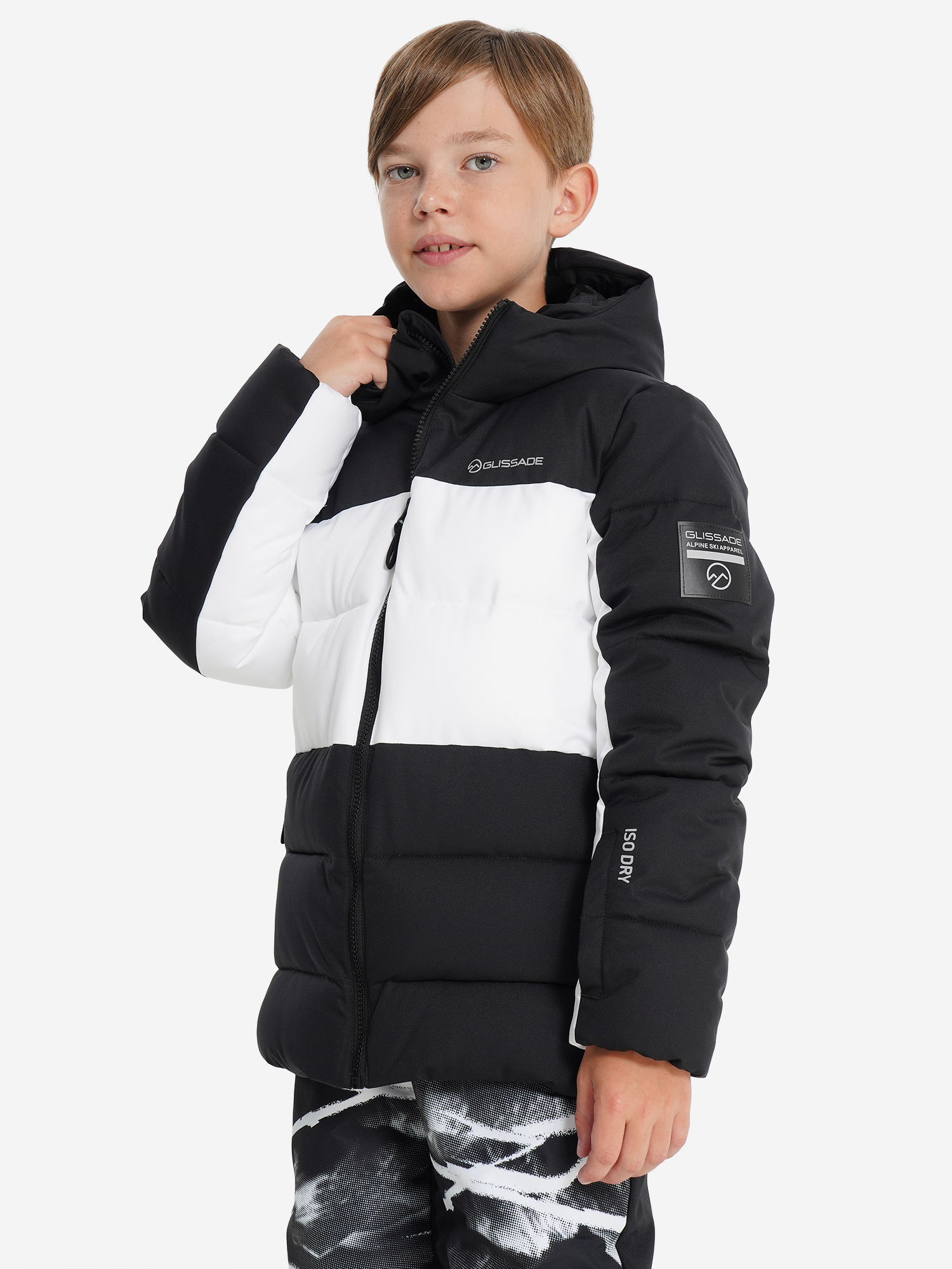 Пуховик для мальчиков Glissade Черный 5999₽