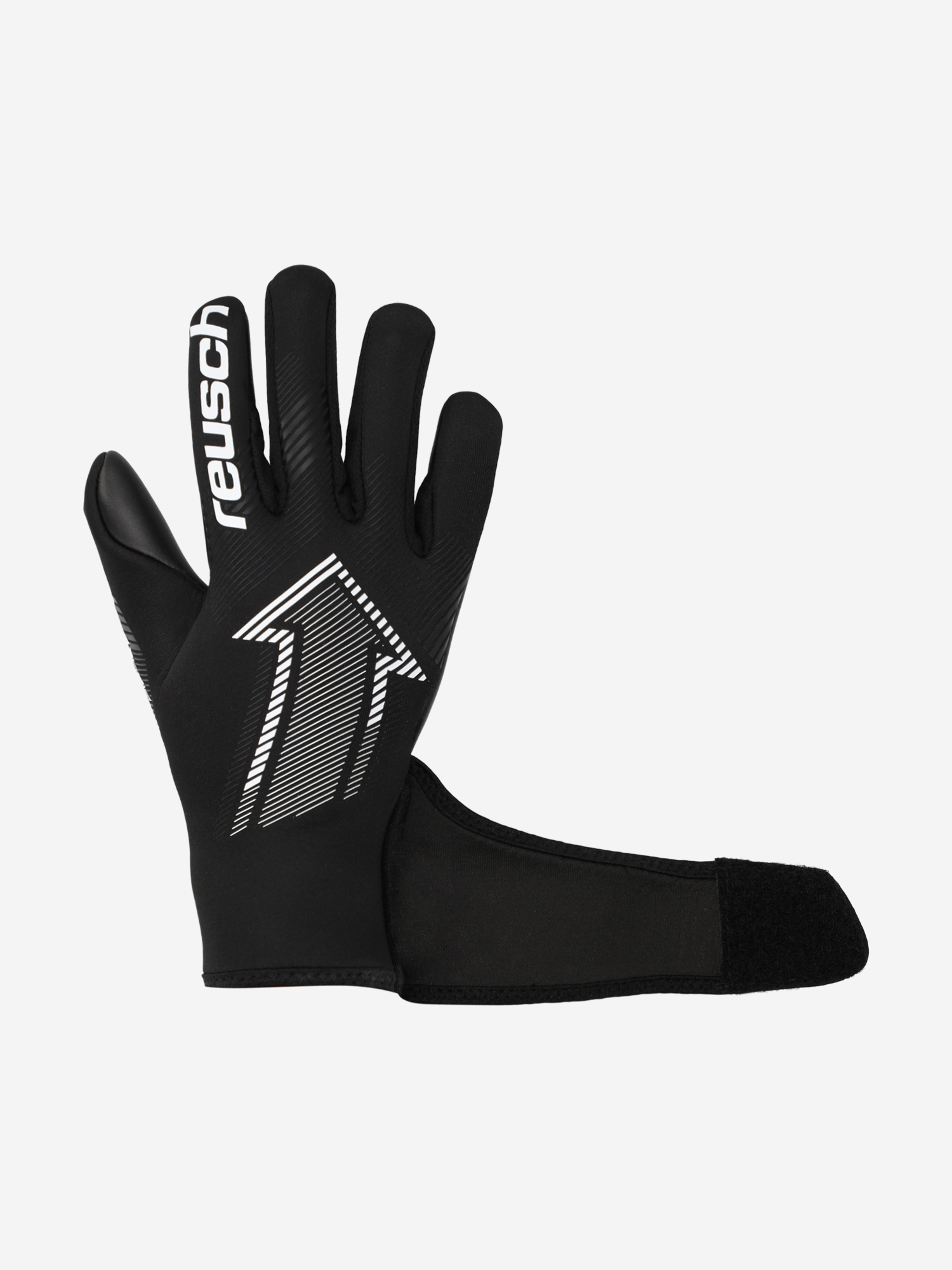 фото Перчатки вратарские детские reusch fastgrip infinity, черный