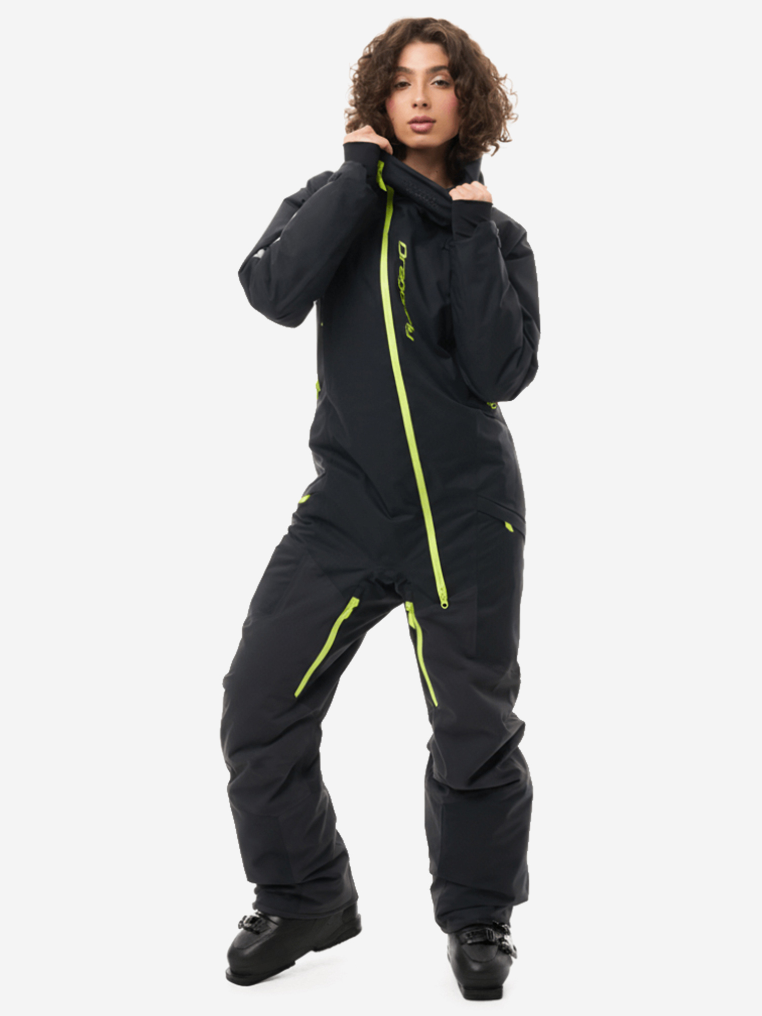 Изображение товара Комбинезон Dragonfly Gravity 2.0 2025 утепленный сноубордический и горнолыжный, Черный