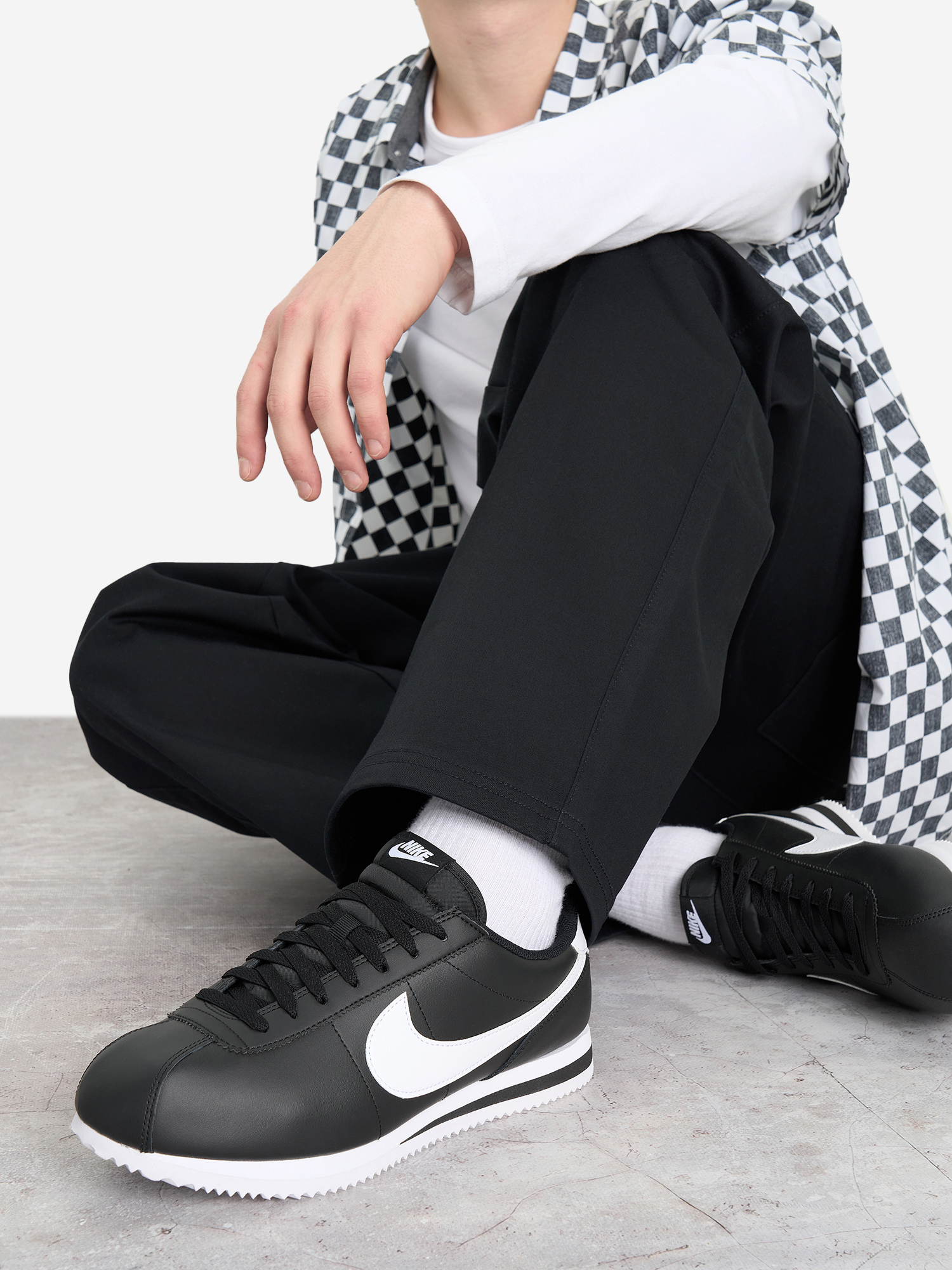 

Кроссовки мужские Nike Cortez, Черный