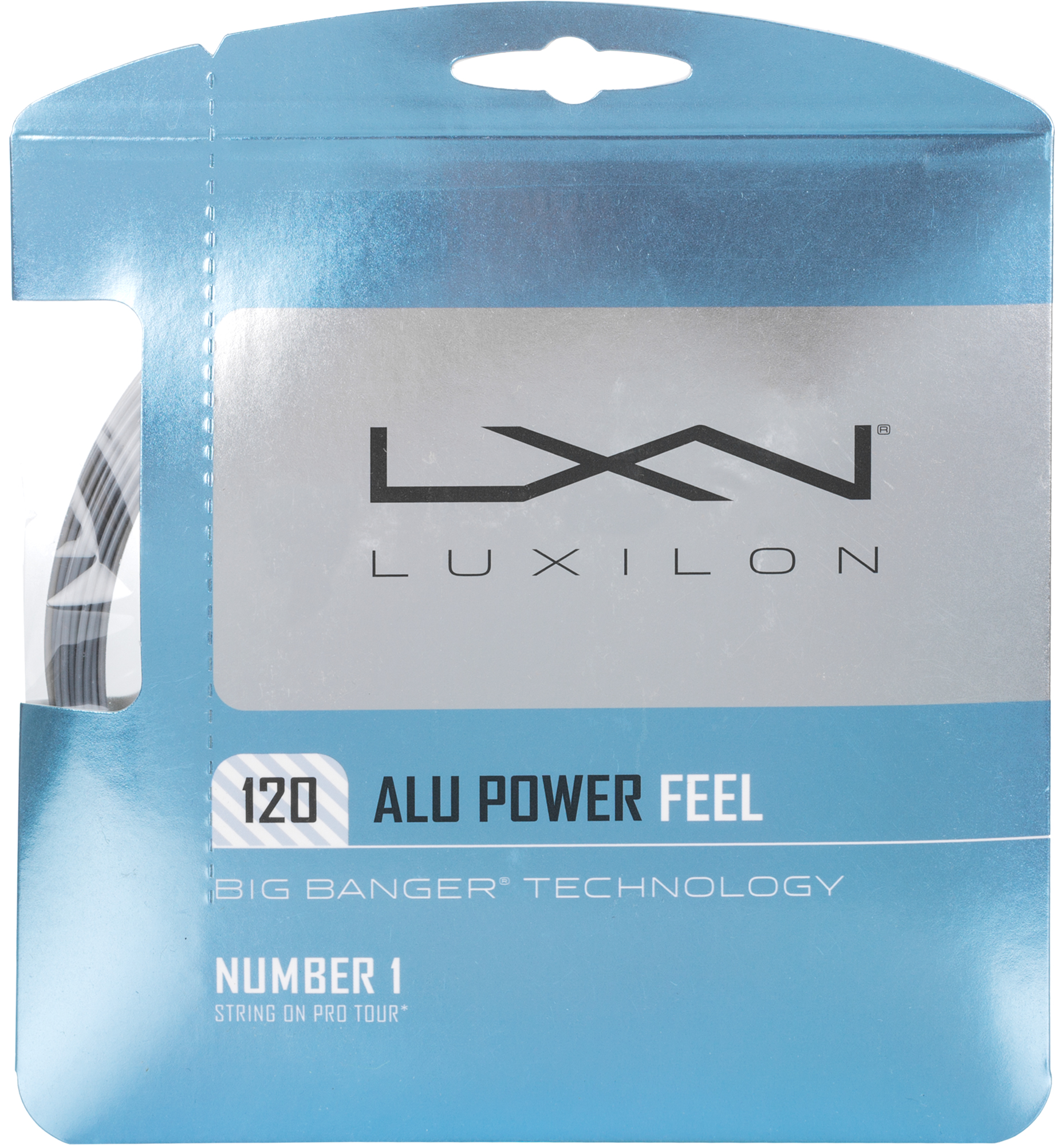 

Струна теннисная Wilson Alu Power Feel 120, Серый