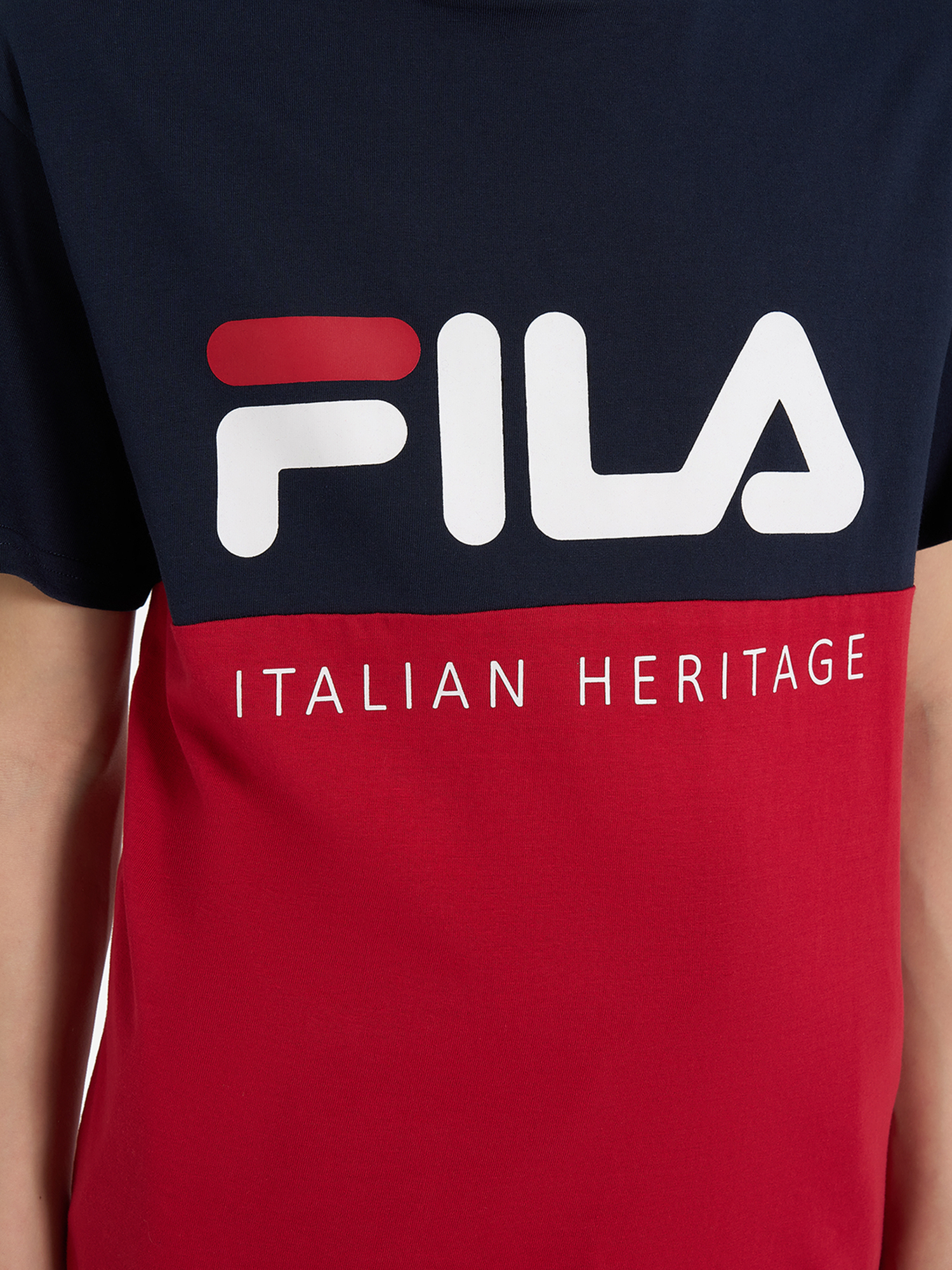фото Футболка для мальчиков fila, красный