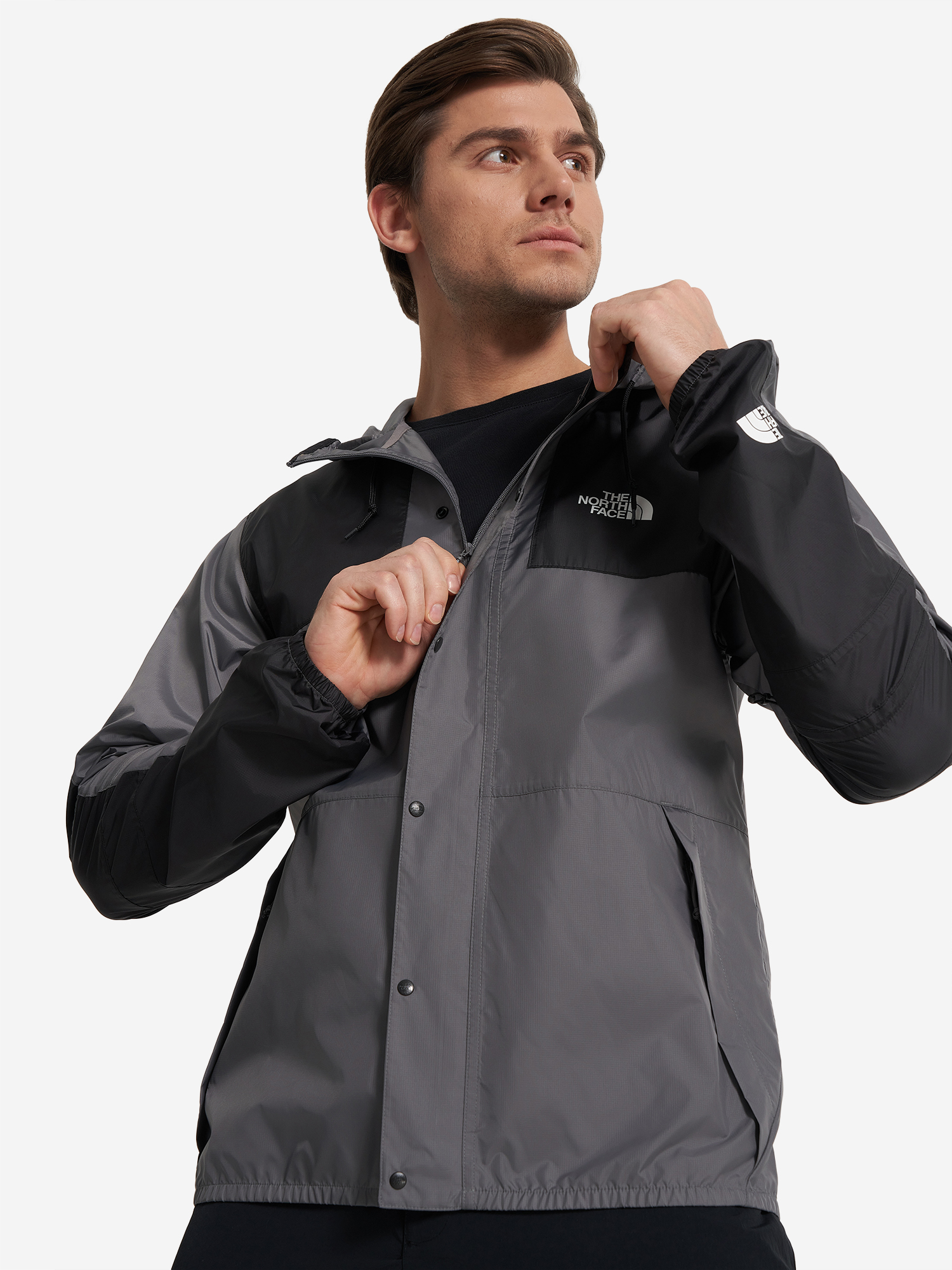 Ветровка мужская The North Face Seasonal Mountain Jacket, Серый