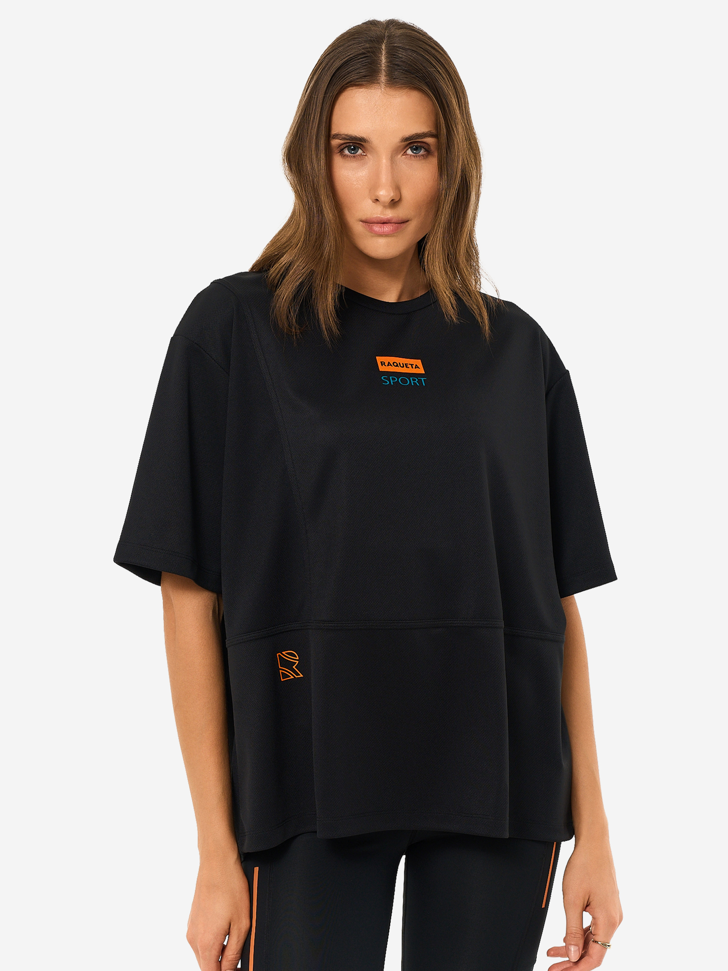 Изображение товара Женская футболка RAQUETA SPORT объемная Cada Dia для спорта и фитнеса