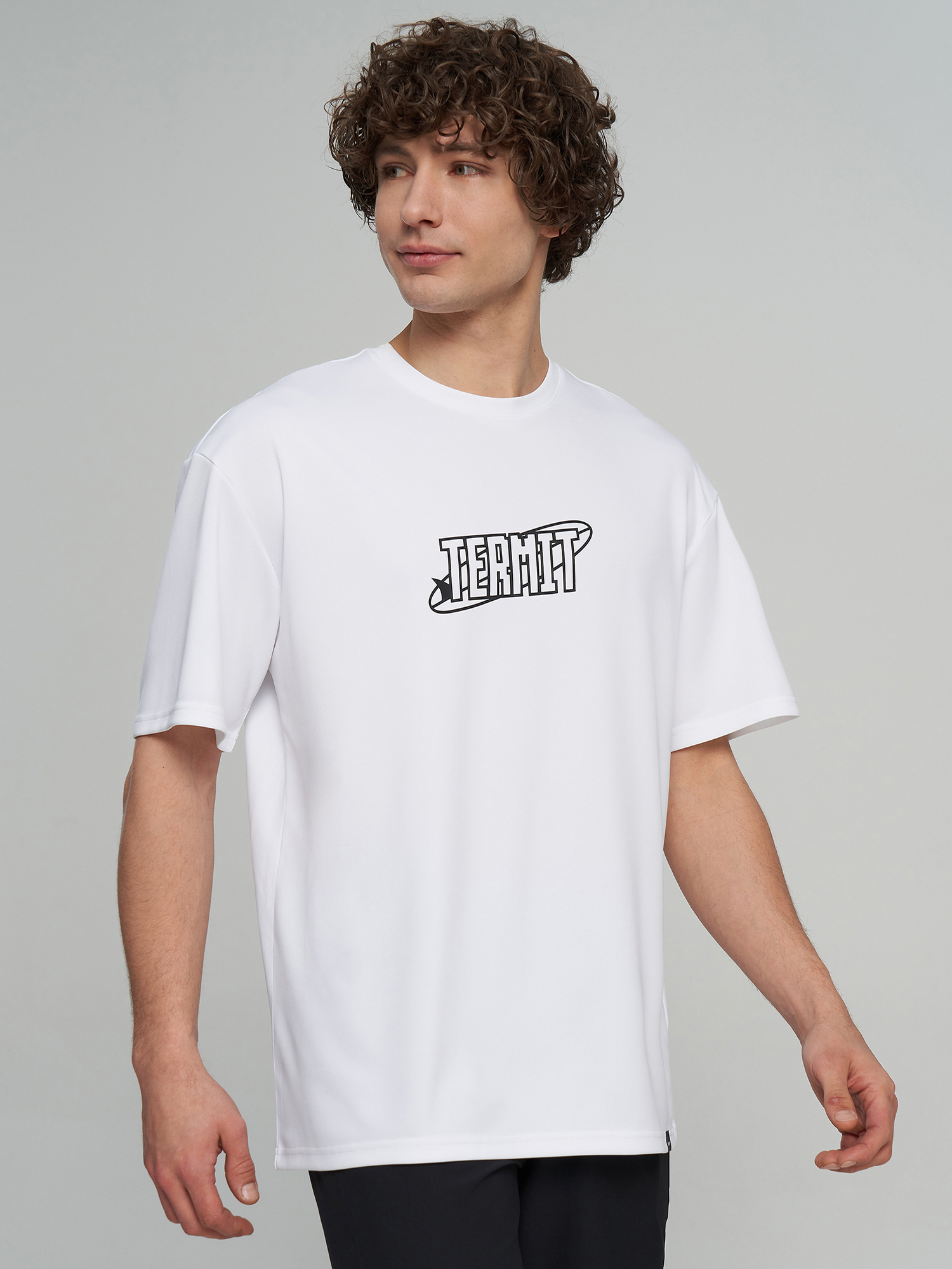 Рашгард мужской Termit, белый, арт. 142592TRT-00