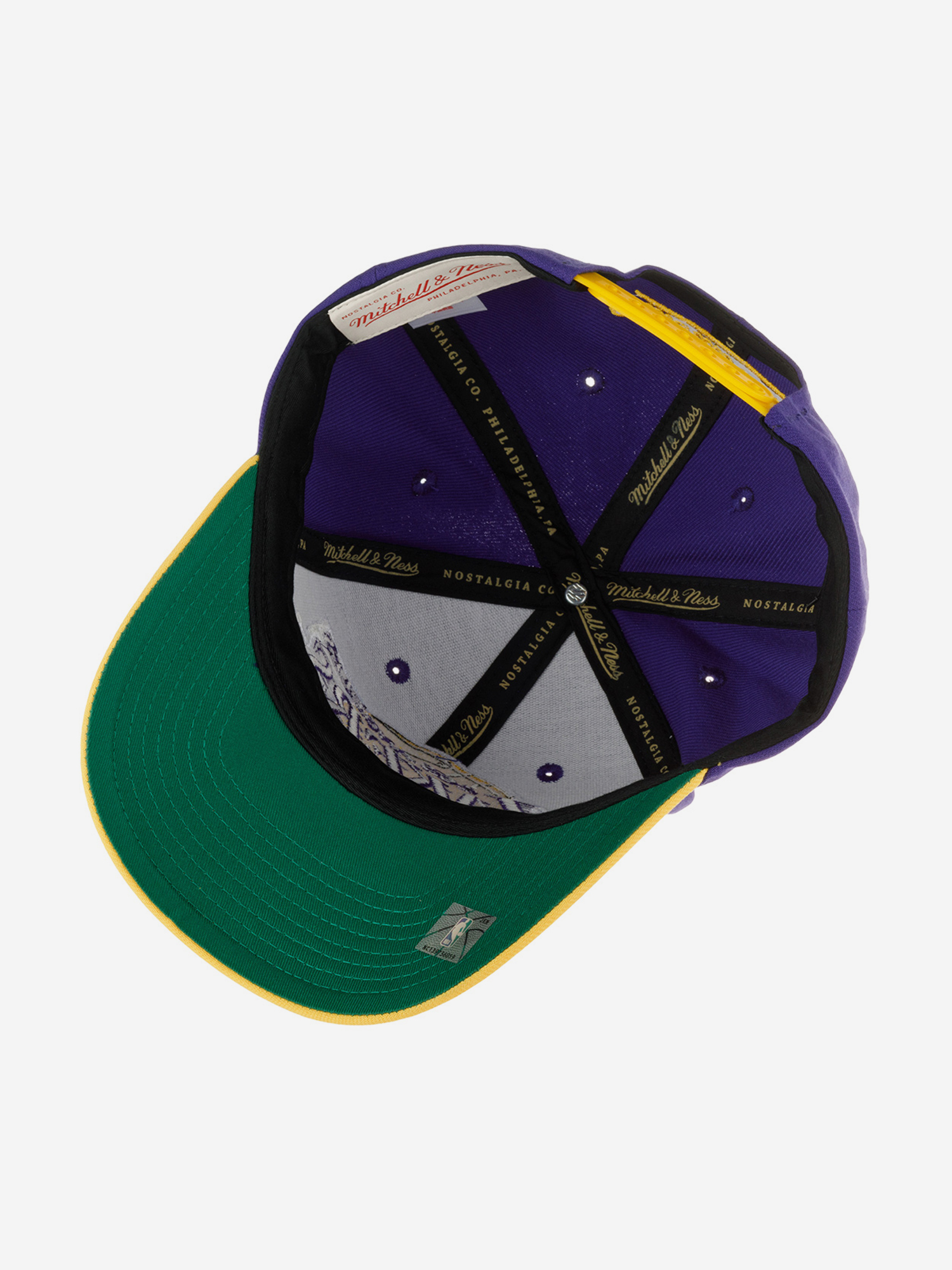 Бейсболка MITCHELL NESS 6HSSSH21399-LALPRGD Los Angeles Lakers NBA (фиолетовый), Фиолетовый 59-240XDOXM4K-41, размер Без размера - фото 4