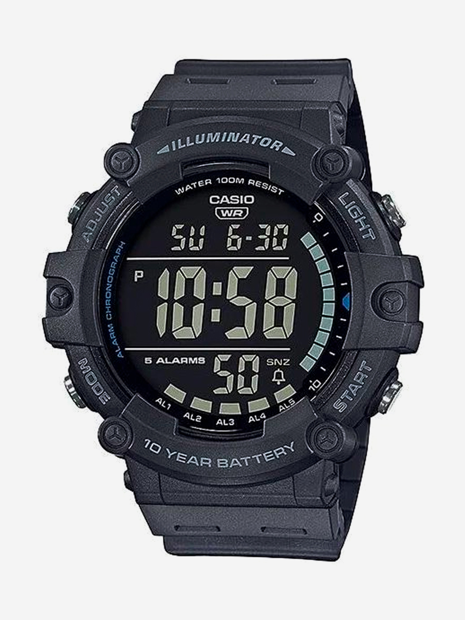 

Наручные часы Casio Collection AE-1500WH-8B, Черный