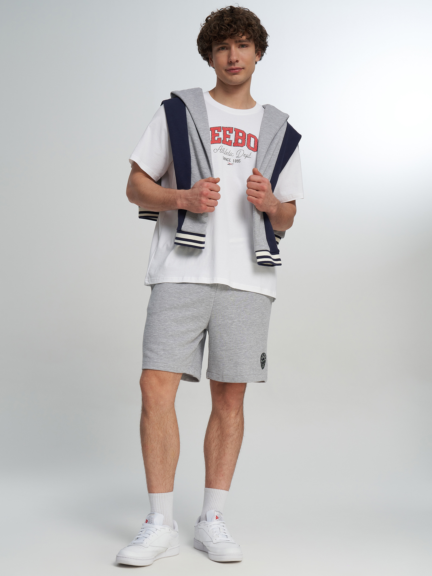 Шорты мужские Reebok, Серый 5