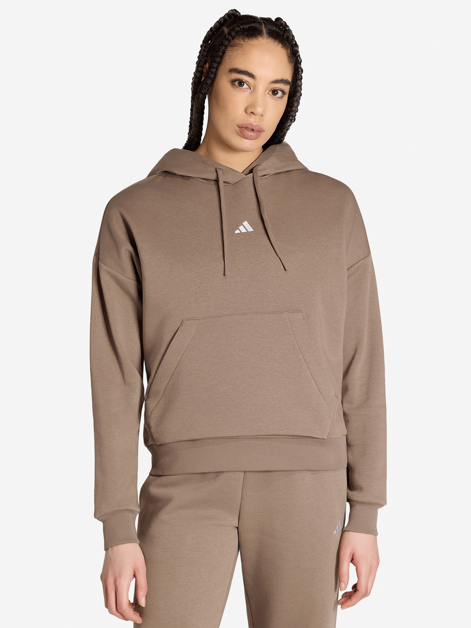 Худи женское adidas, Бежевый