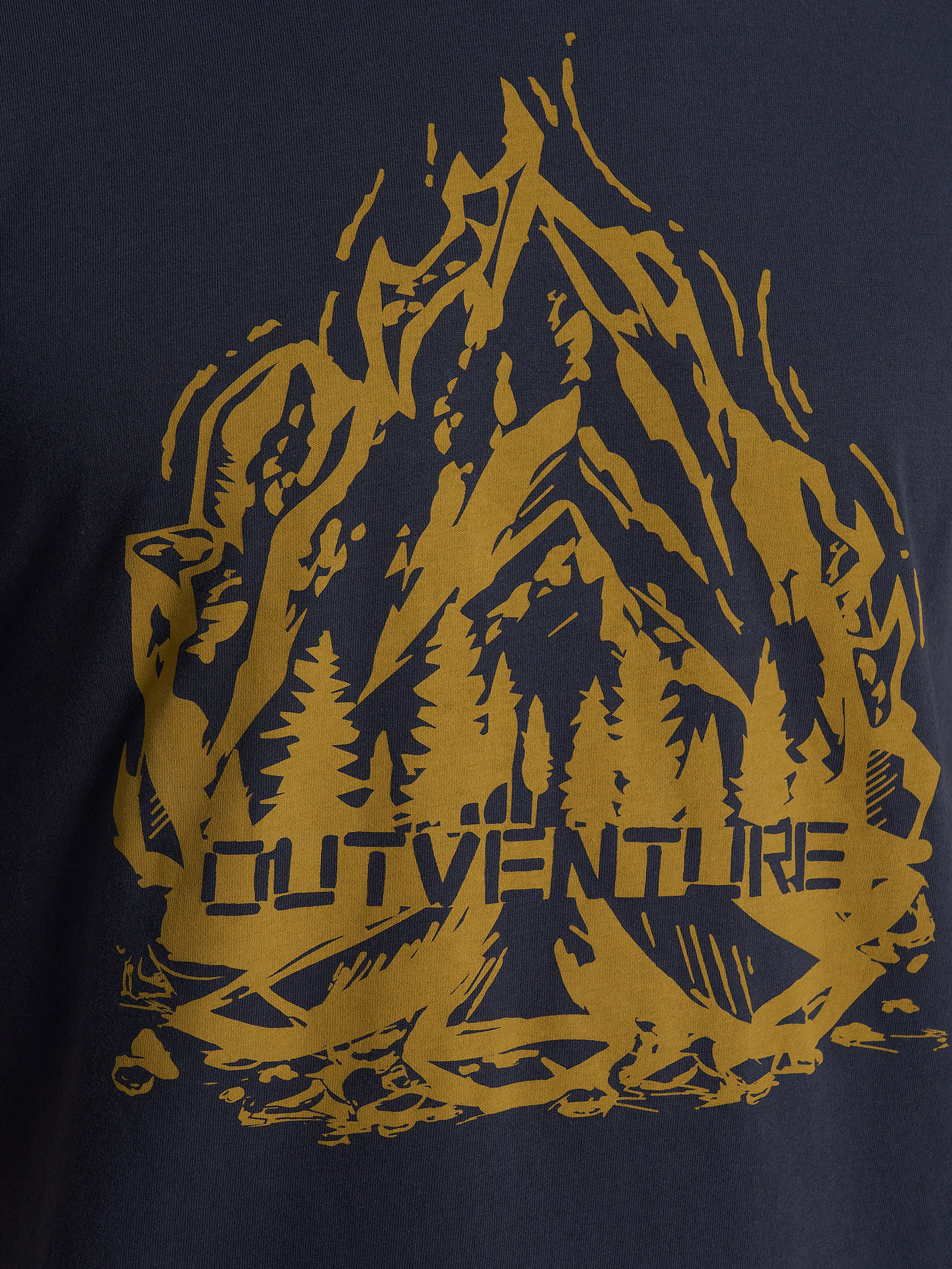фото Футболка мужская outventure, синий