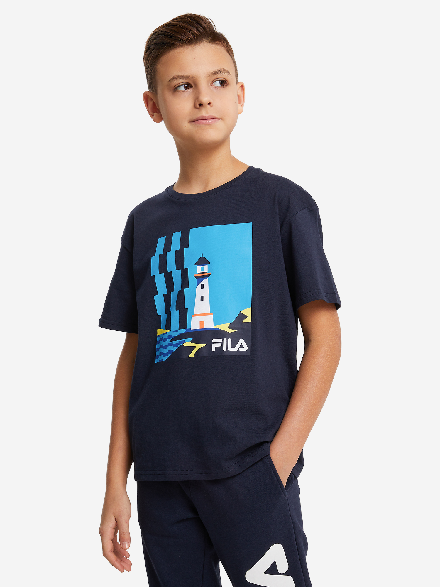 

Футболка для мальчиков FILA, Синий