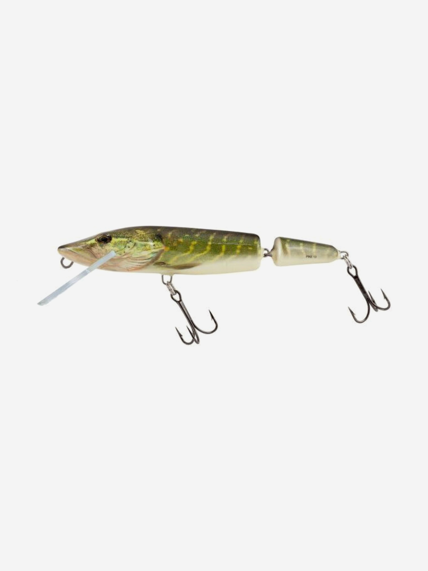 

Воблер плавающий двухсоставный Salmo PIKE JF 13/RPE, Зеленый