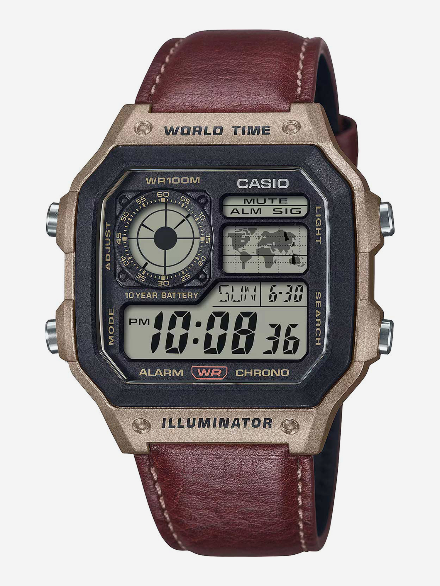 

Наручные часы Casio Collection AE-1200WHL-5A, Черный