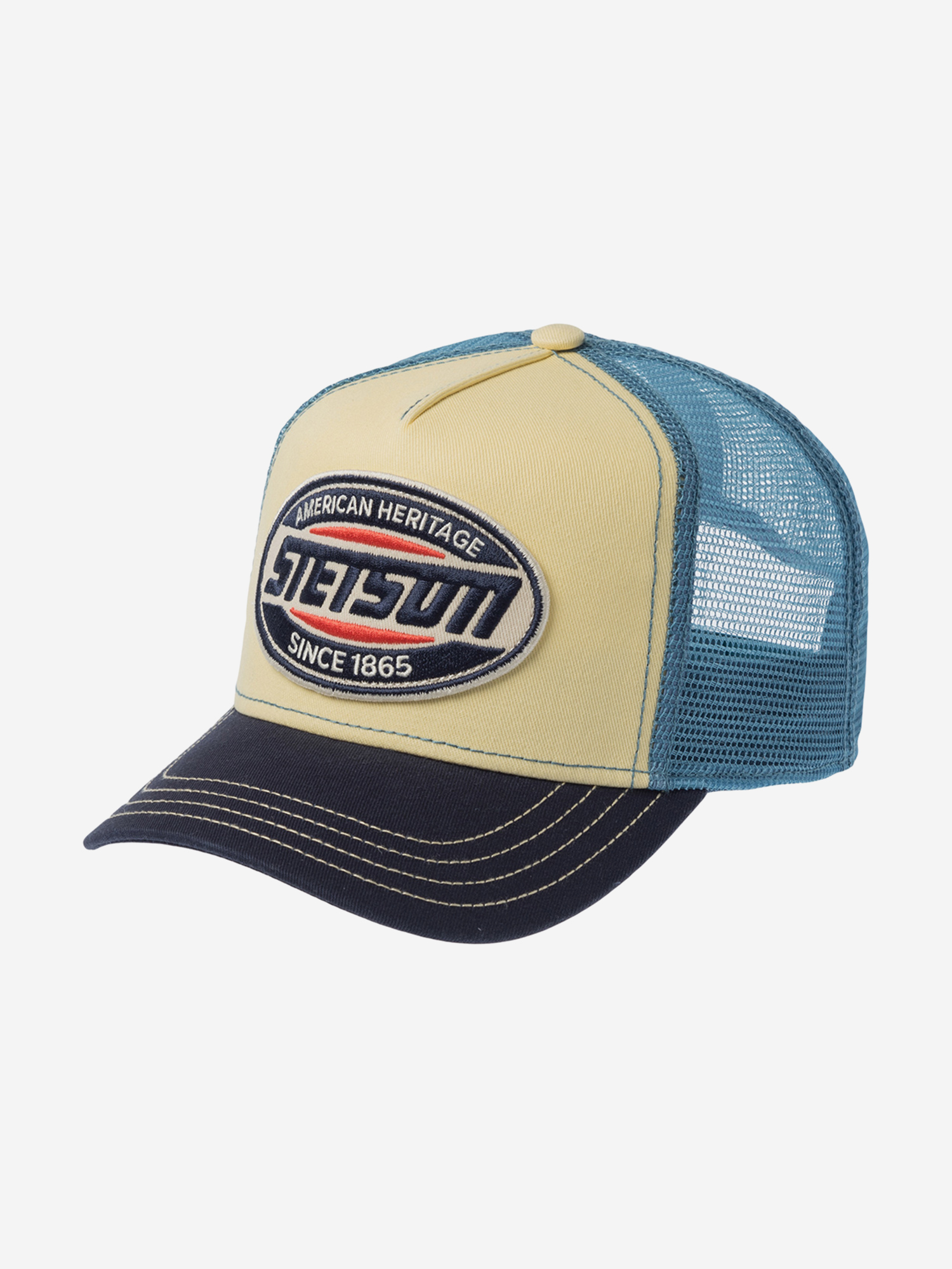 

Бейсболка с сеточкой STETSON 7741105K TRUCKER CAP HIGH SPEED (желтый), Желтый
