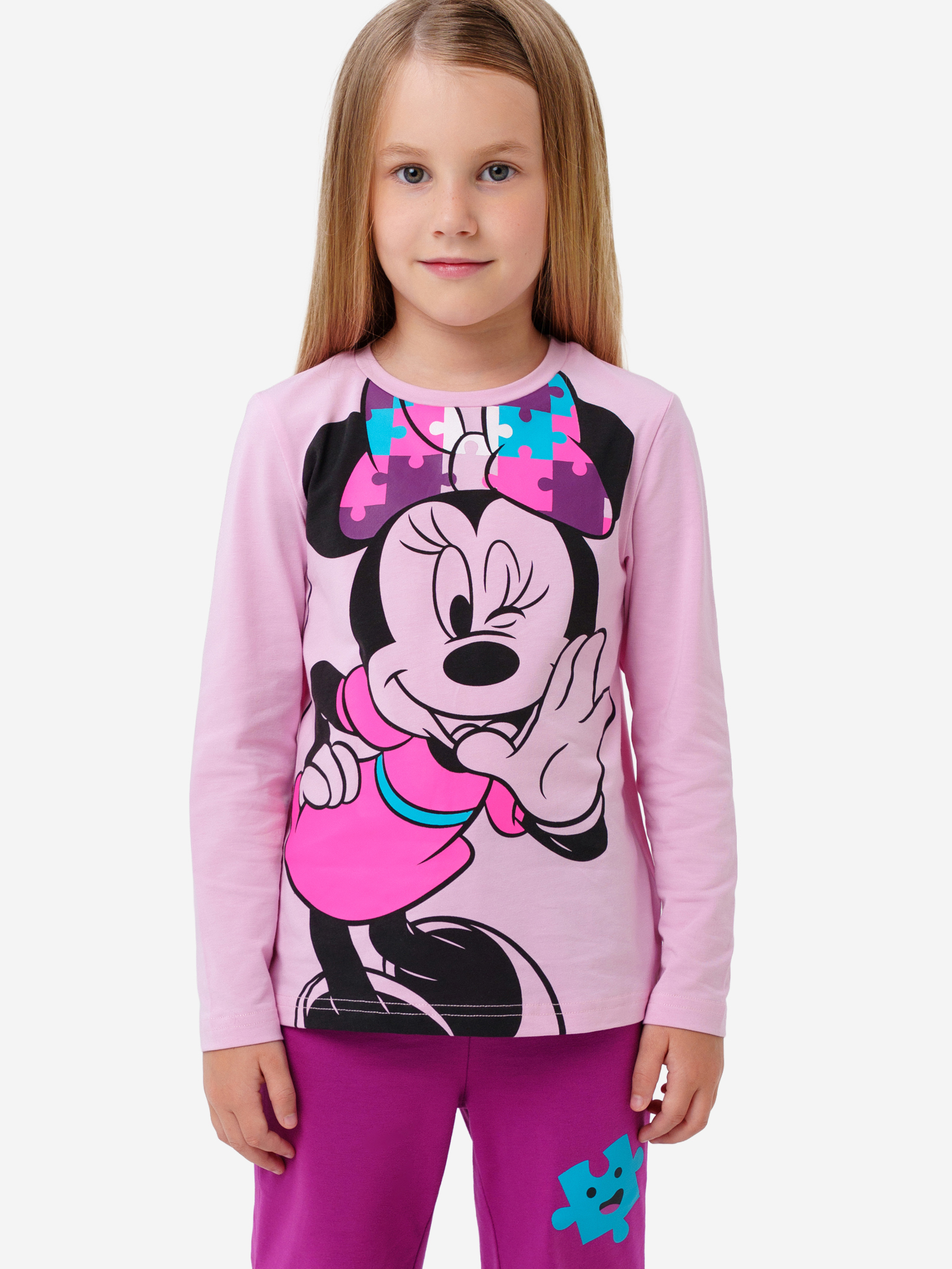 Изображение товара Лонгслив для девочки PlayToday для активного отдыха