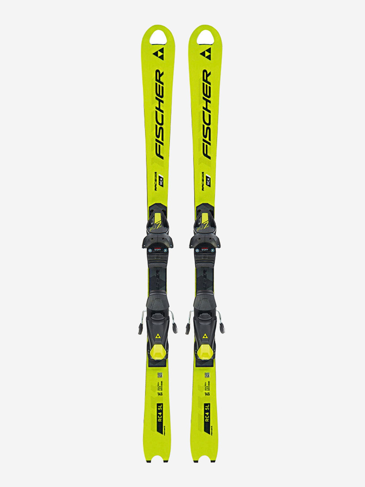 

Горные лыжи с креплениями Fischer RC4 WC SL JR M/O-Plate + FS7 GW 24/25, Желтый