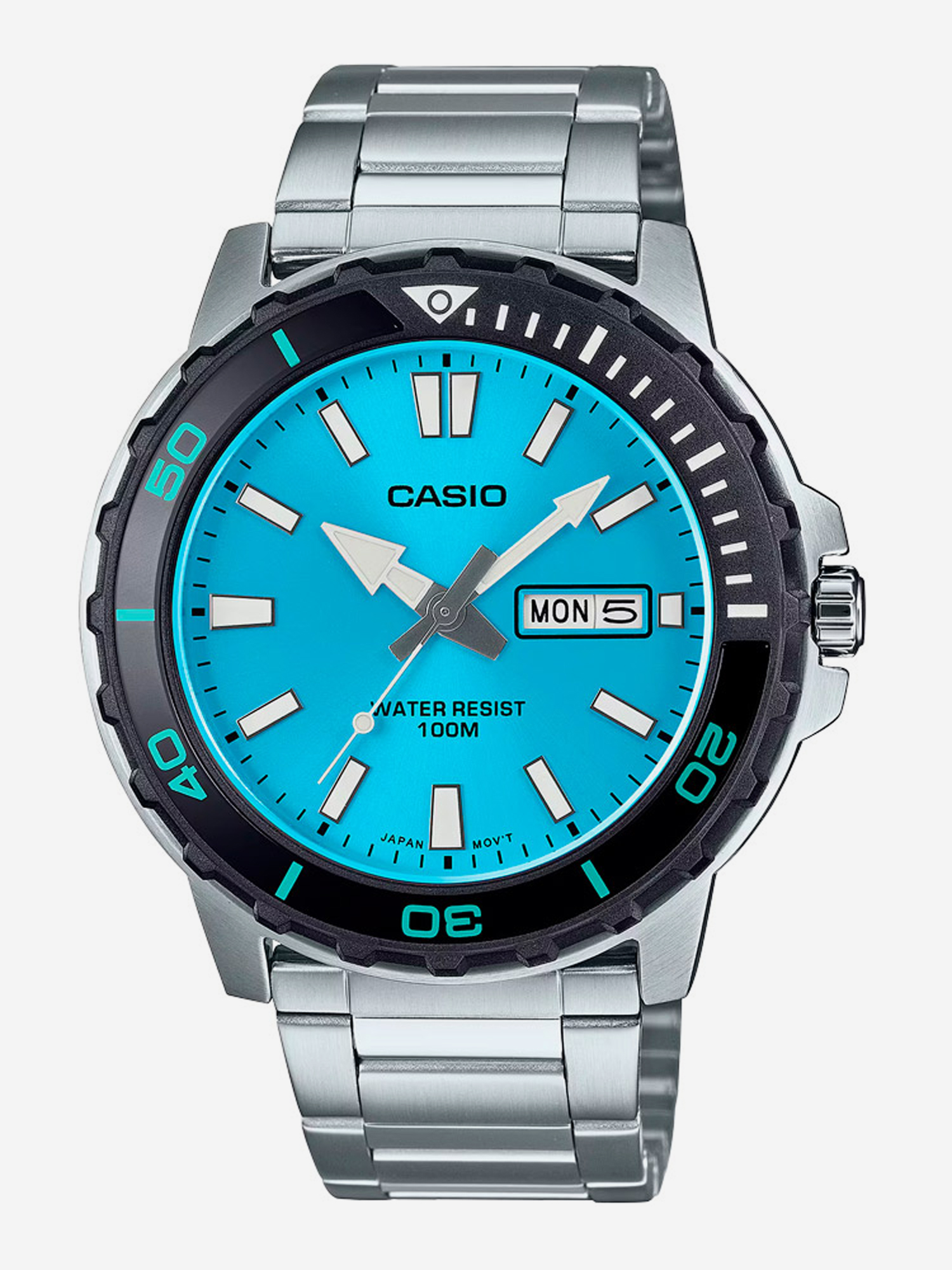 

Наручные часы Casio Collection MTD-125D-2A3, Серебряный