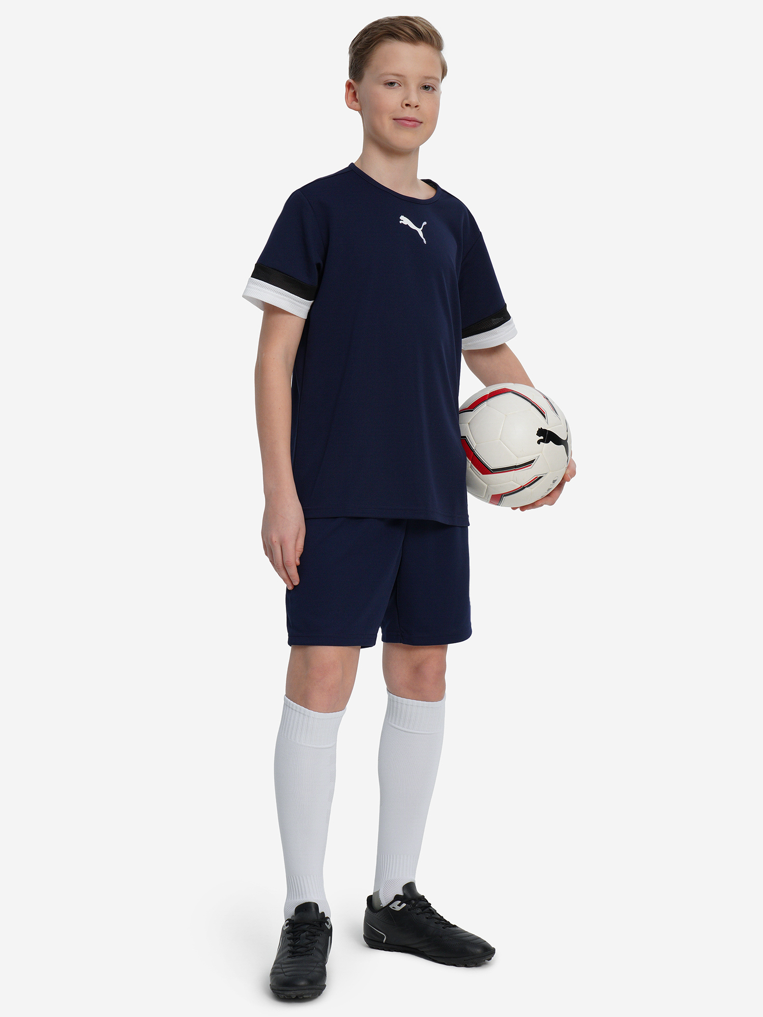 Шорты для мальчиков PUMA teamRISE, Синий 4