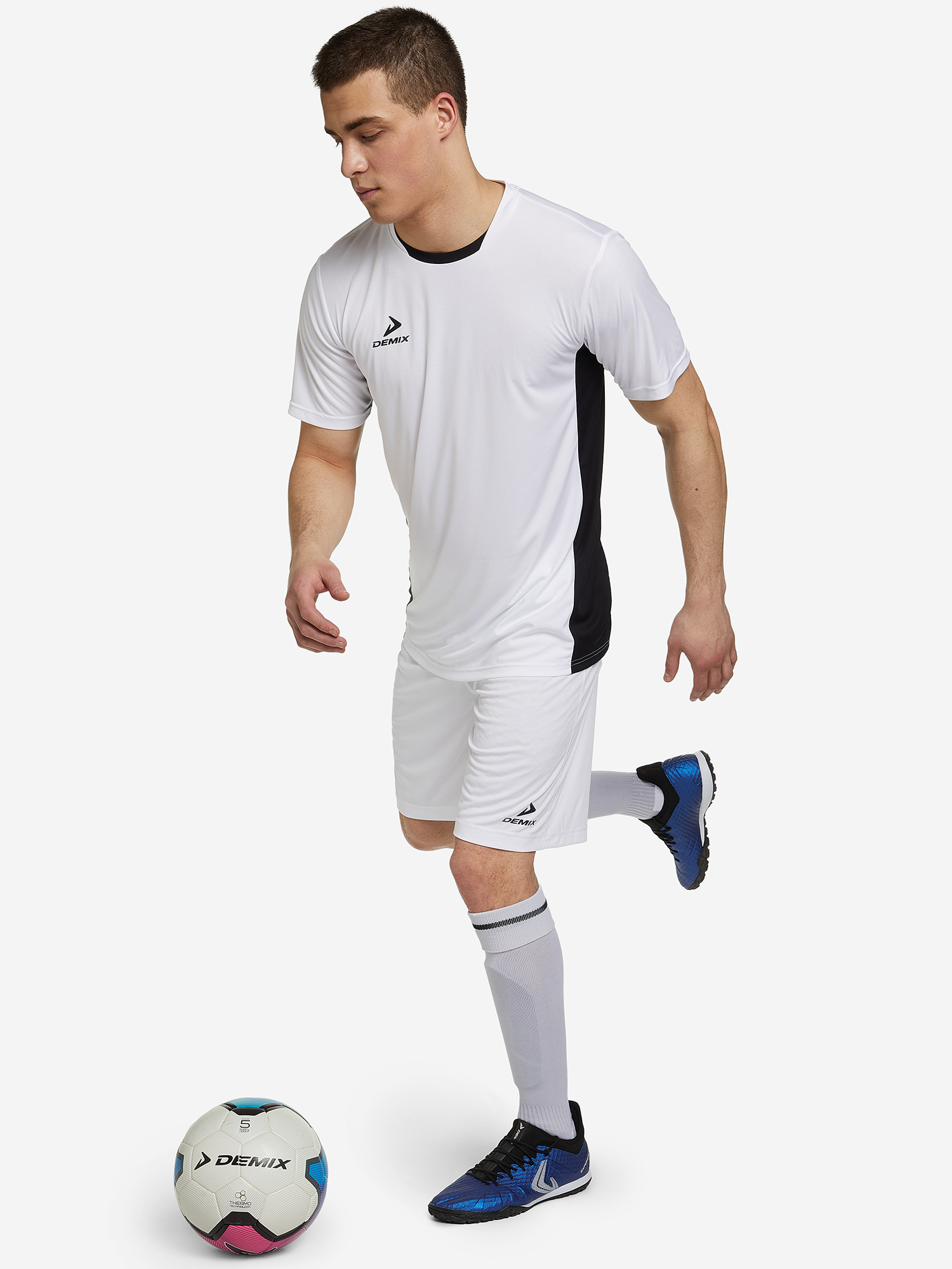 фото Футболка мужская demix matchday, белый