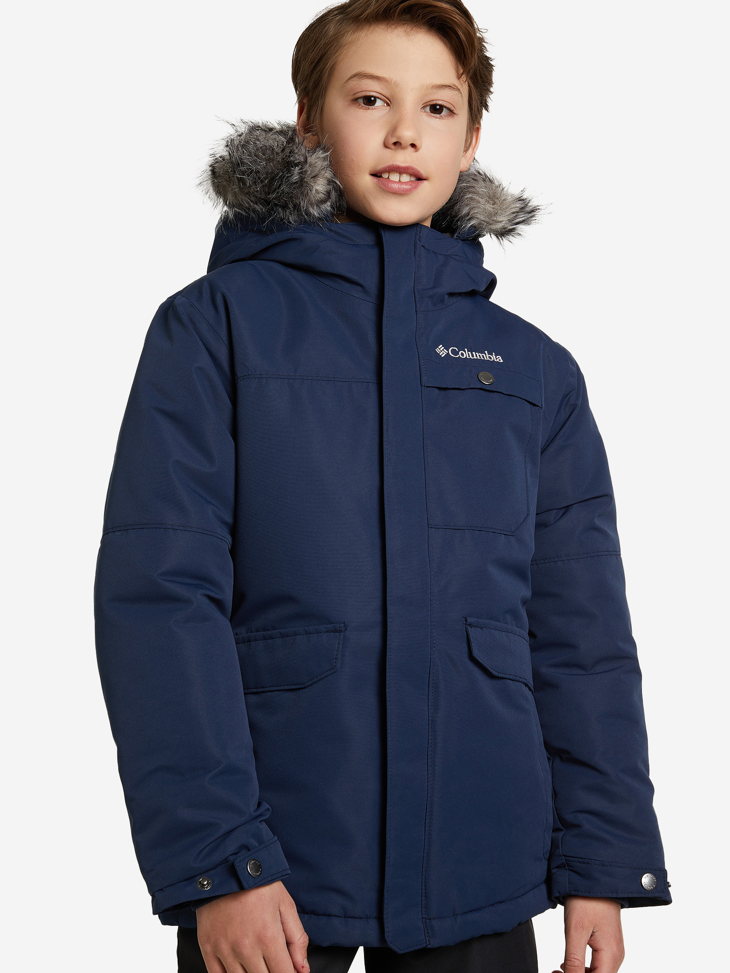 

Куртка утепленная для мальчиков Columbia Nordic Strider Jacket, Синий
