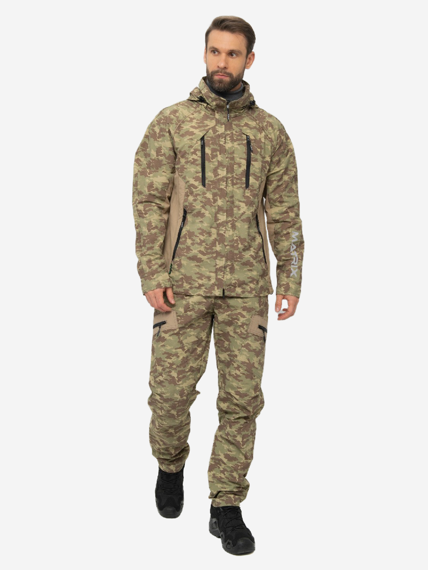 Изображение товара Мужской летний костюм Huntsman Матрица для охоты и рыбалки из ткани Nylon Cotton рипстоп