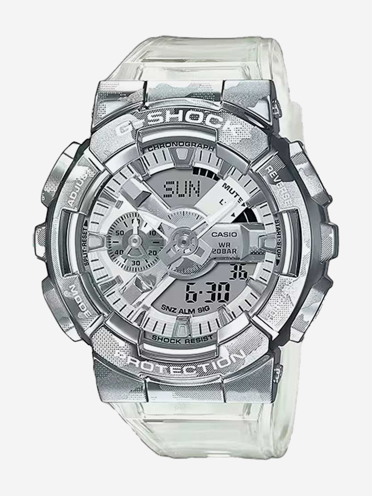 

Наручные часы Casio G-SHOCK GM-110SCM-1A, Белый