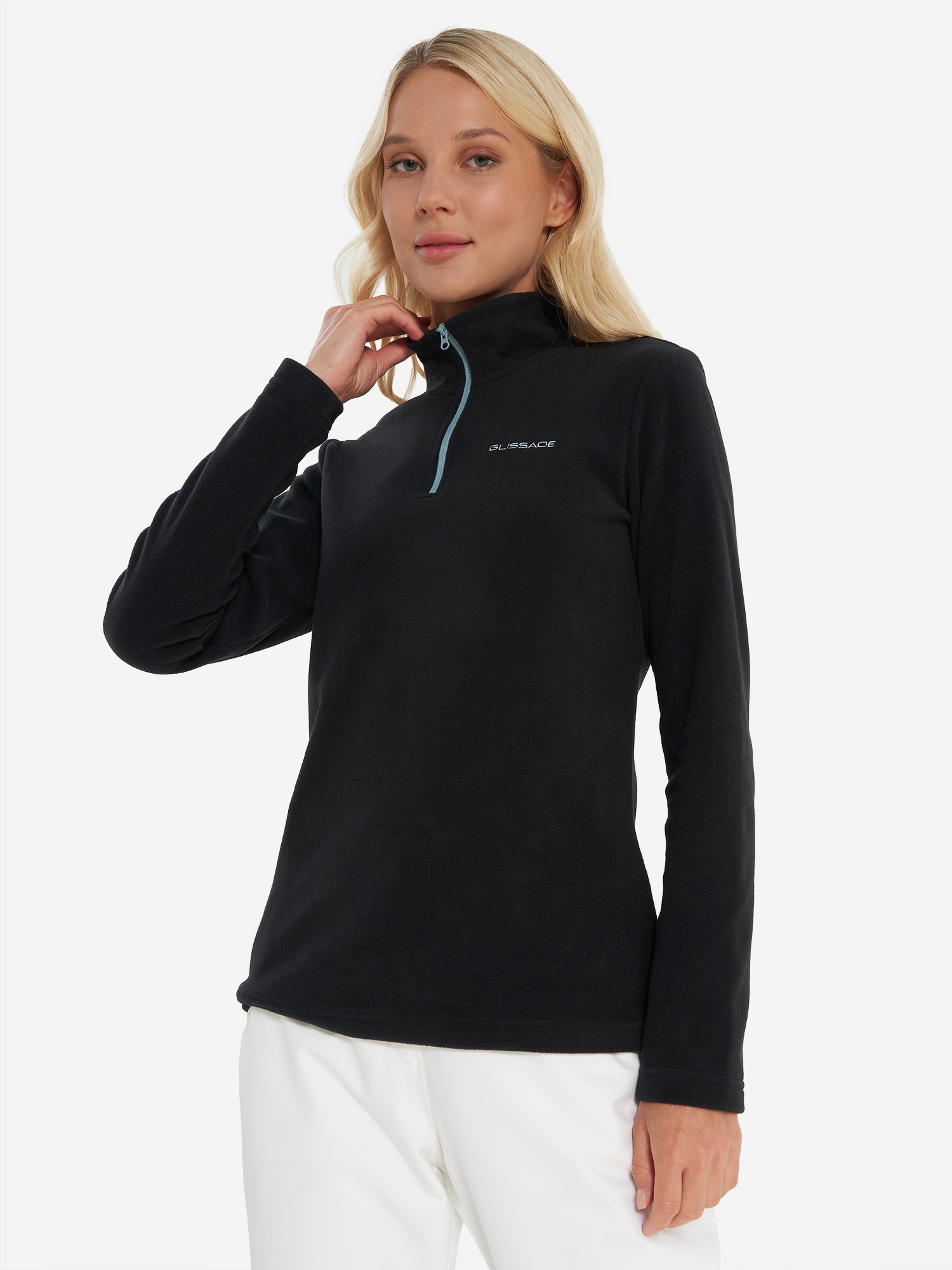 Джемпер флисовый Glissade, черный, арт. 138689gsd-99