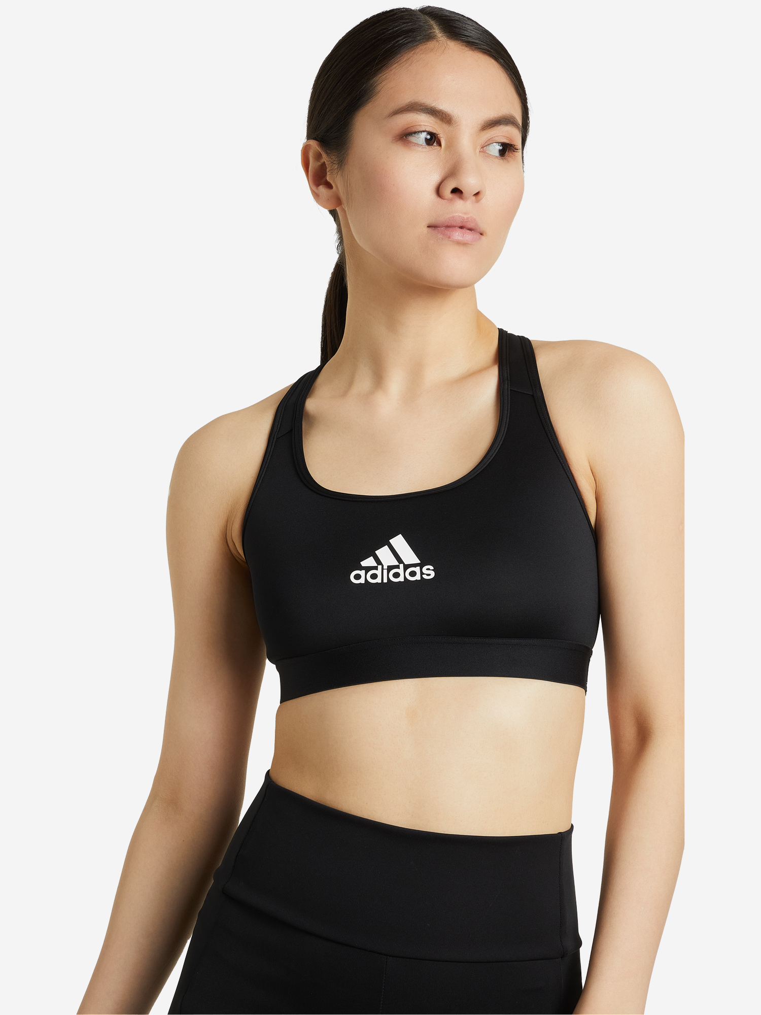 

Спортивный топ бра adidas, Черный