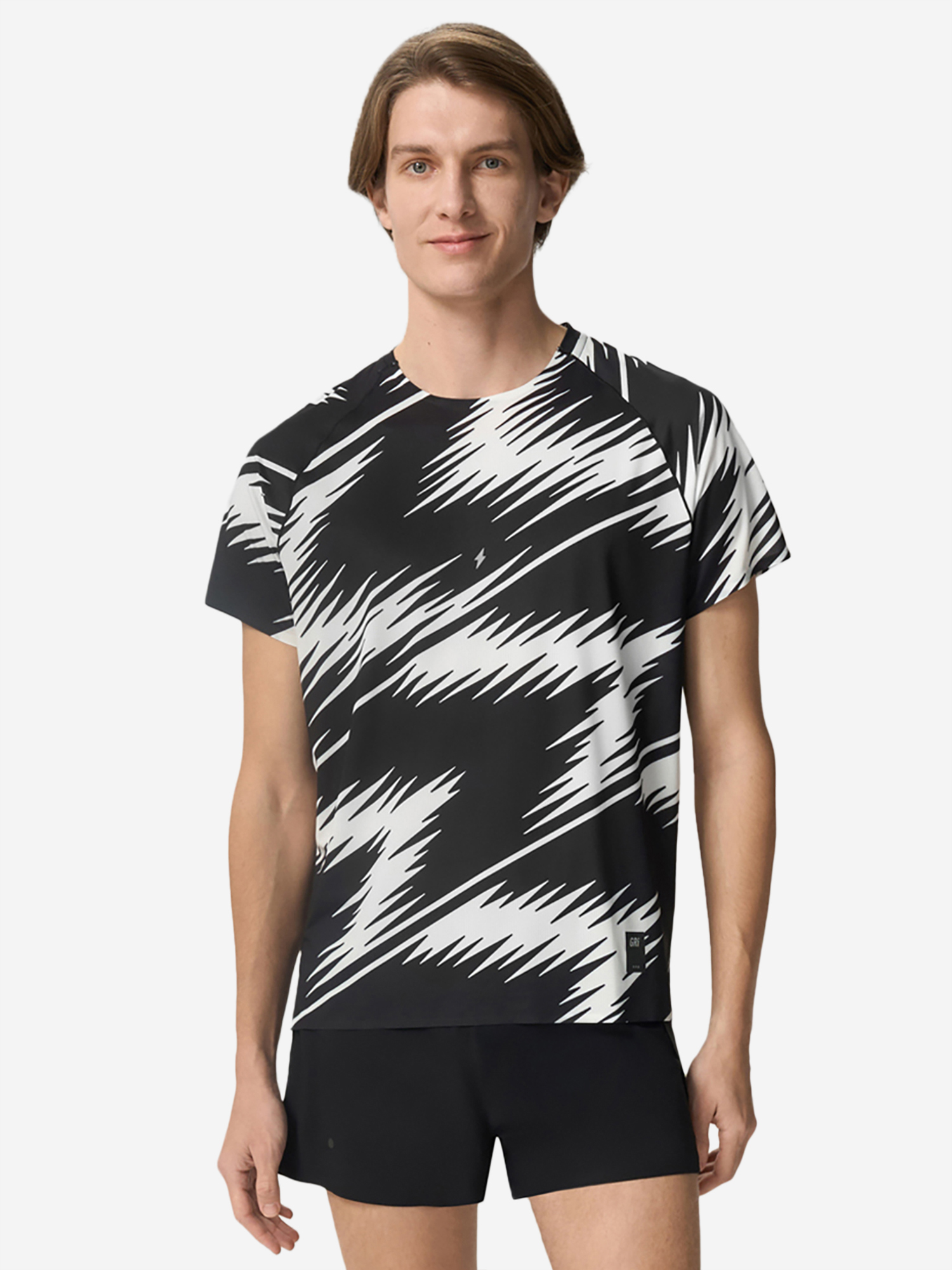 Изображение товара Футболка мужская GRI ПРО 3.0, Черный/белый