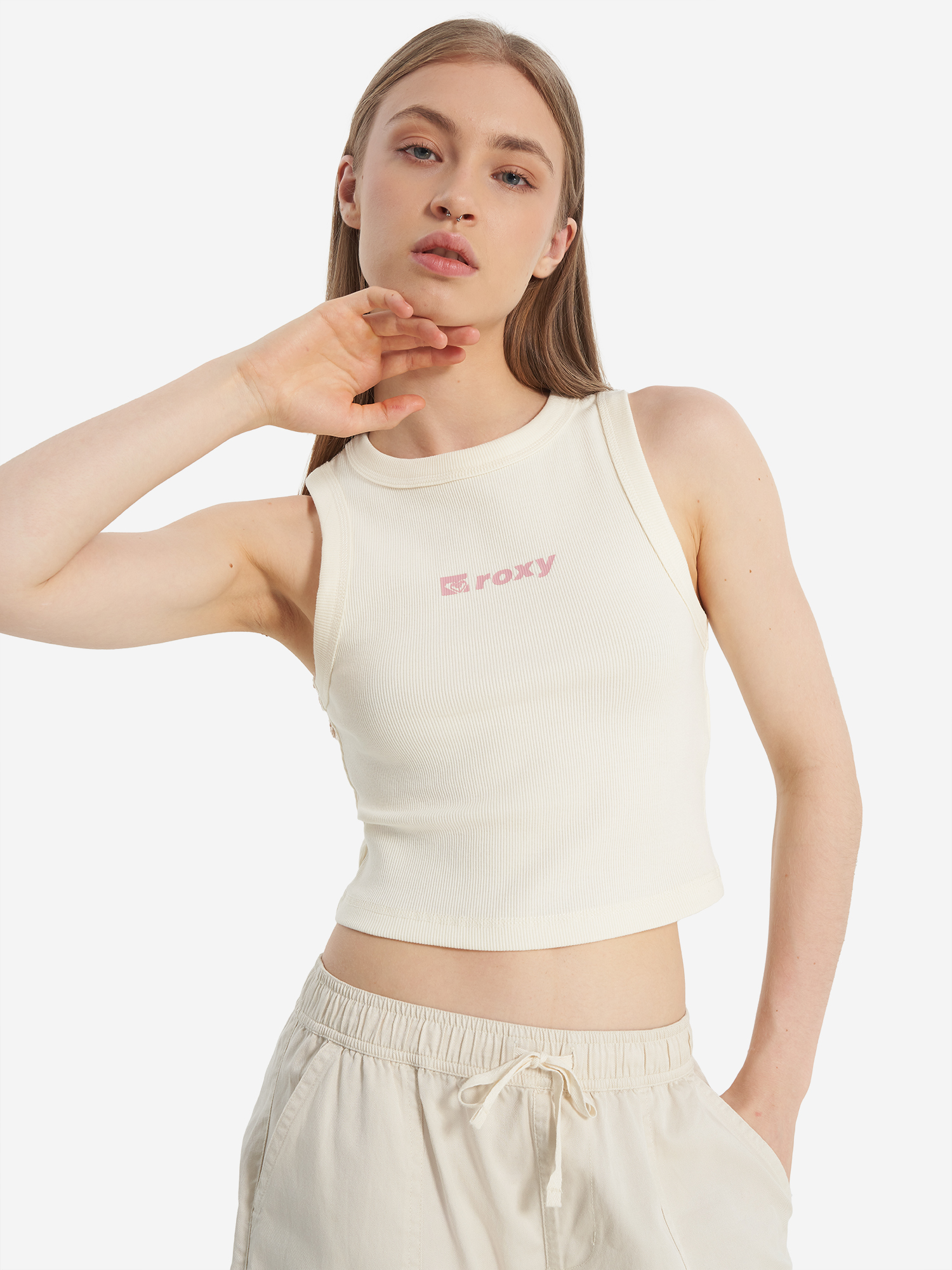 

Майка женская Roxy Iconic Days, Бежевый