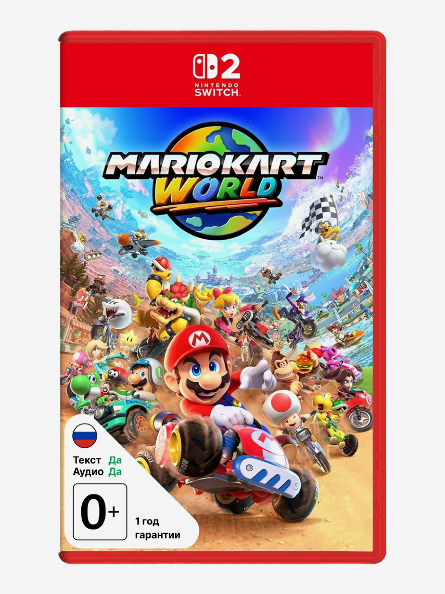 Изображение товара Игра Nintendo Switch Mario Kart World - гонки для Nintendo Switch, стандартное издание