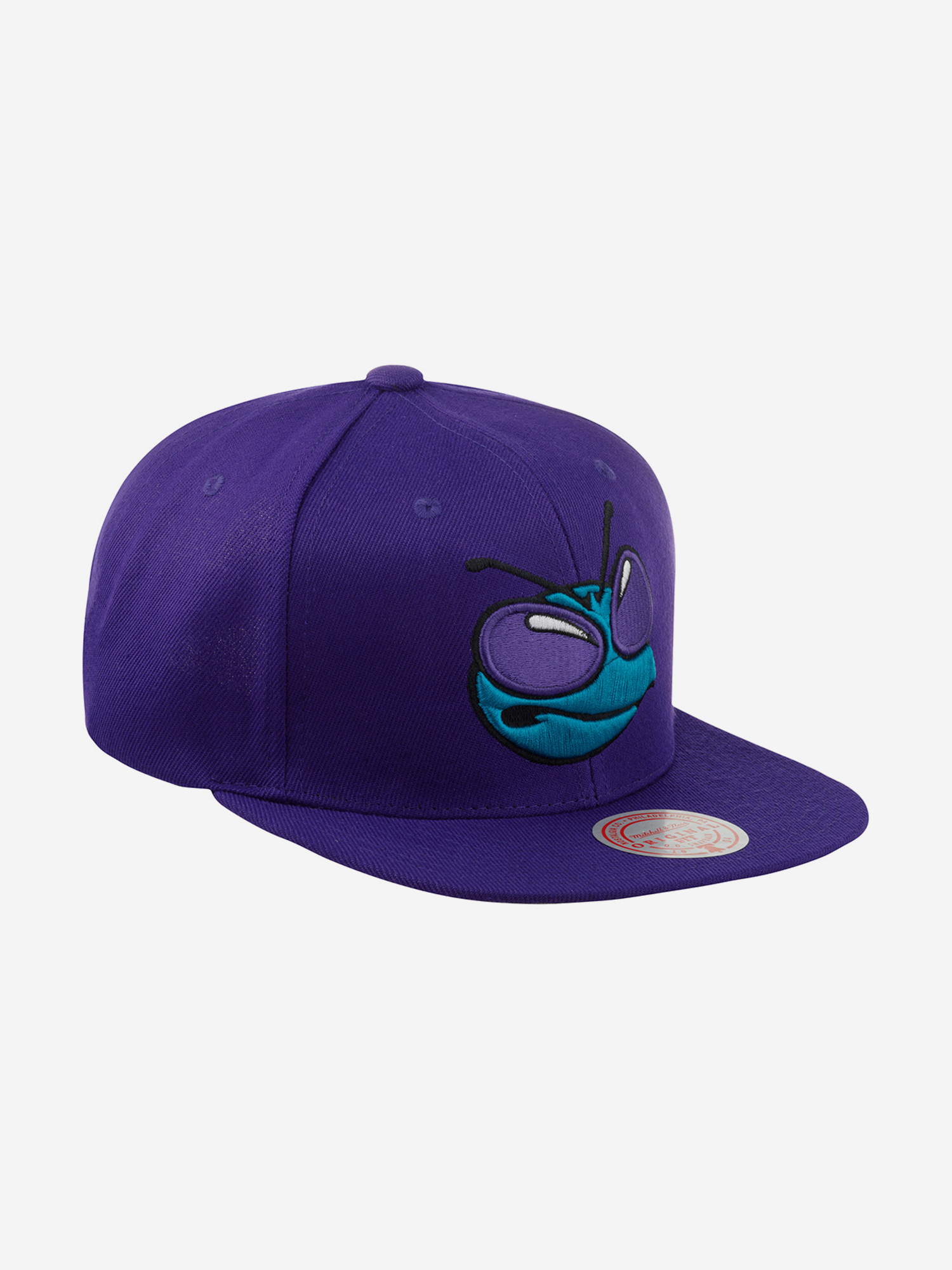 Бейсболка с прямым козырьком MITCHELL NESS 6HSSSH20054-CHOPURP Charlotte Hornets NBA (фиолетовый), Фиолетовый 59-131XDOXM4K-41, размер Без размера - фото 2