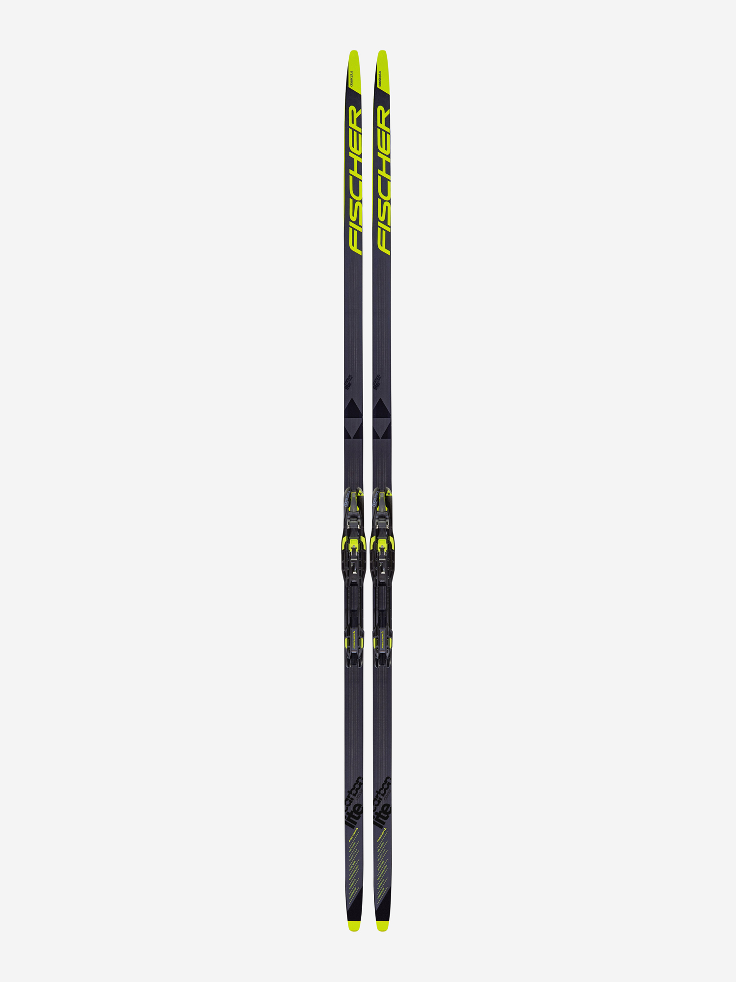 Беговые лыжи Fischer Carbonlite CL Plus Stiff IFP, Серый