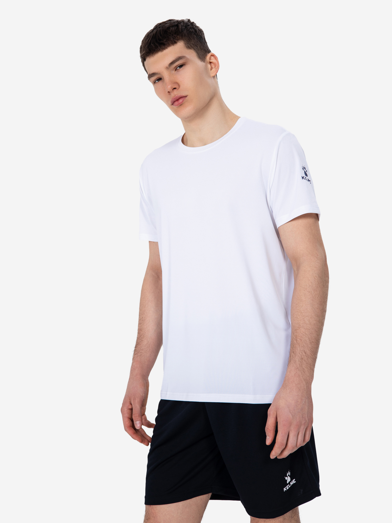 Изображение товара Футболка мужская Kelme, Белый/Черный