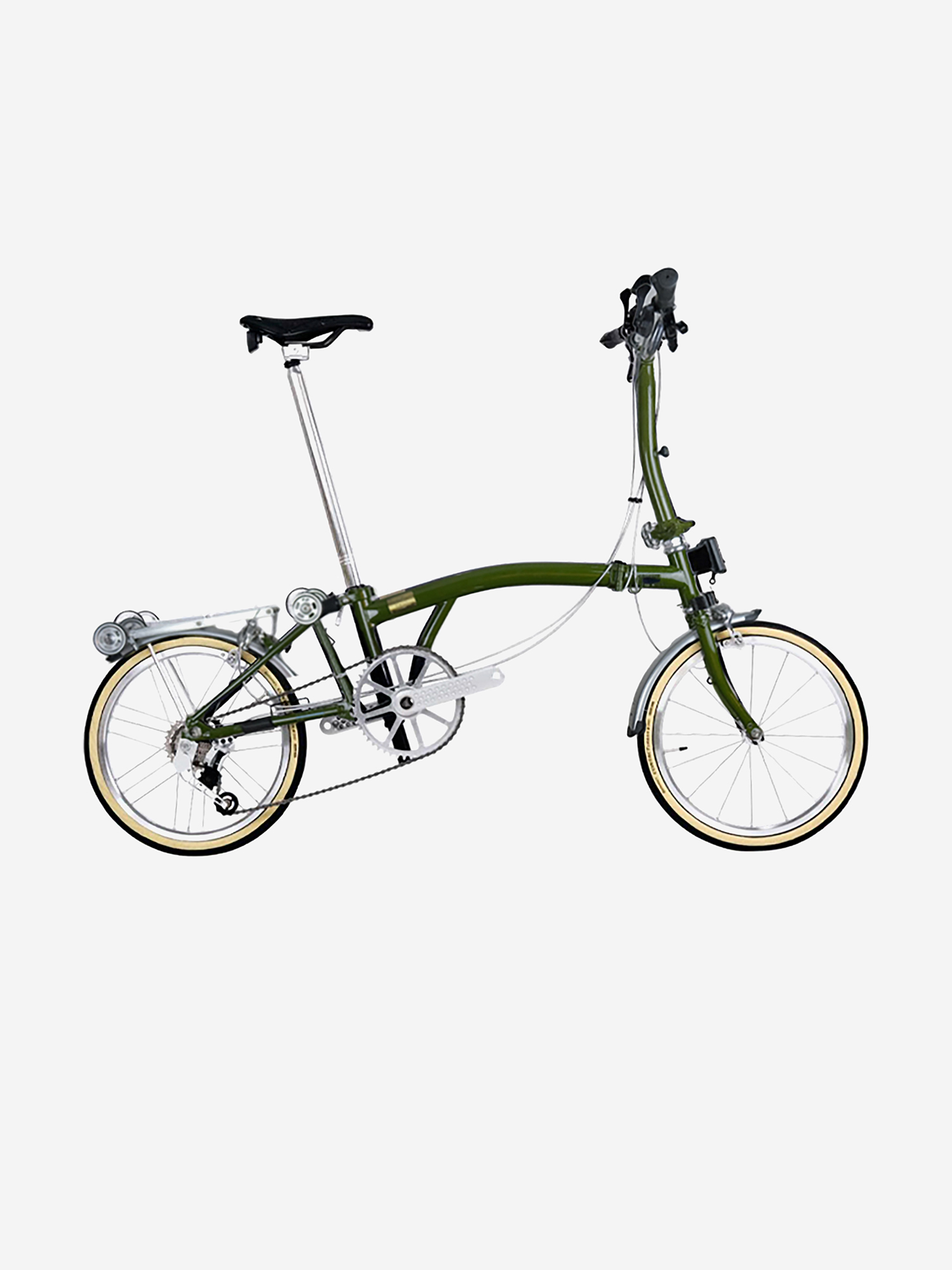 

Складной велосипед Bike's Urban, dark green, Зеленый