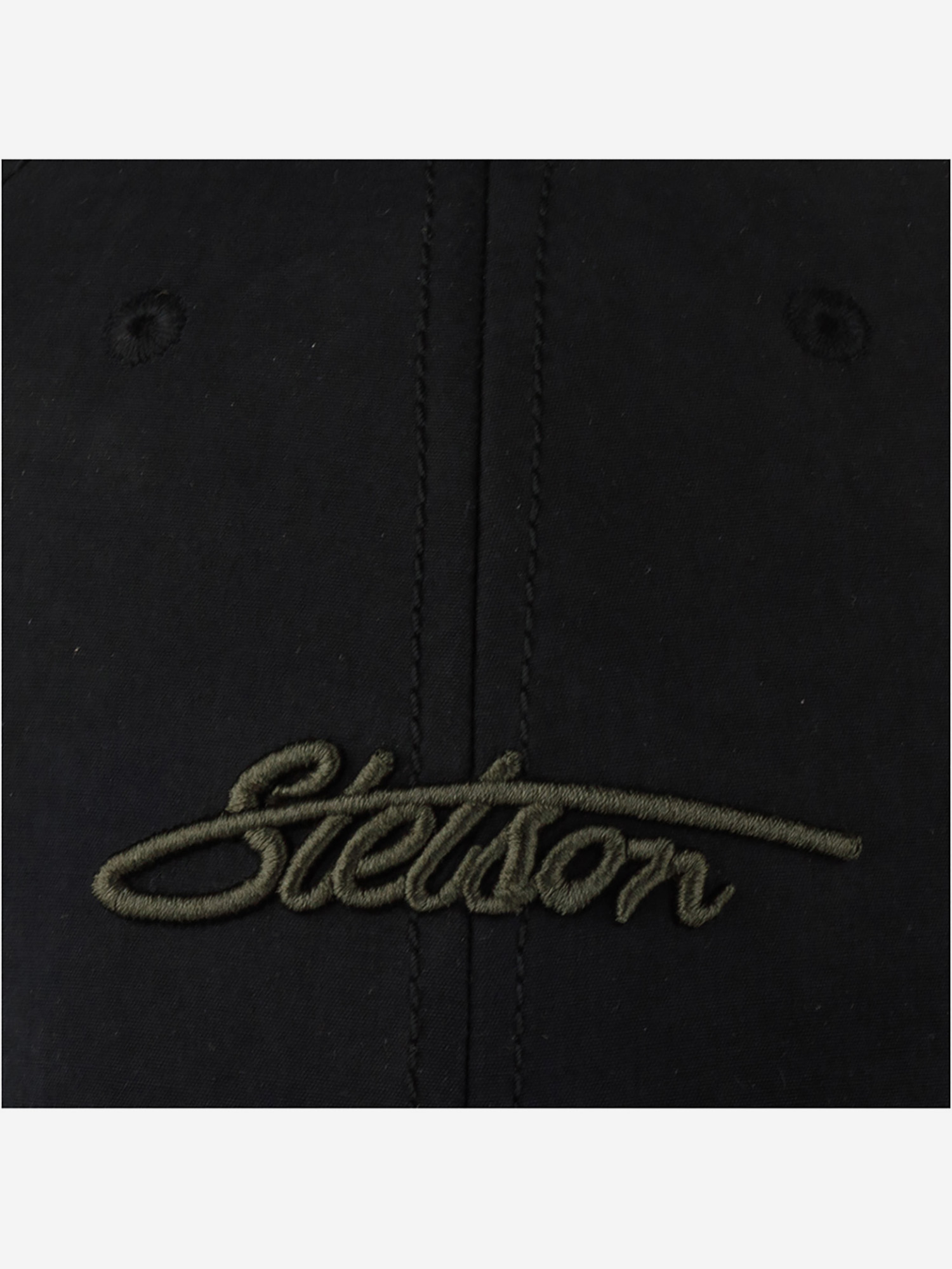 Бейсболка STETSON 7721148 BASEBALL CAP WAXED COTTON WR (черный), Черный 02-873XDOXS9Z-09, размер Без размера - фото 5