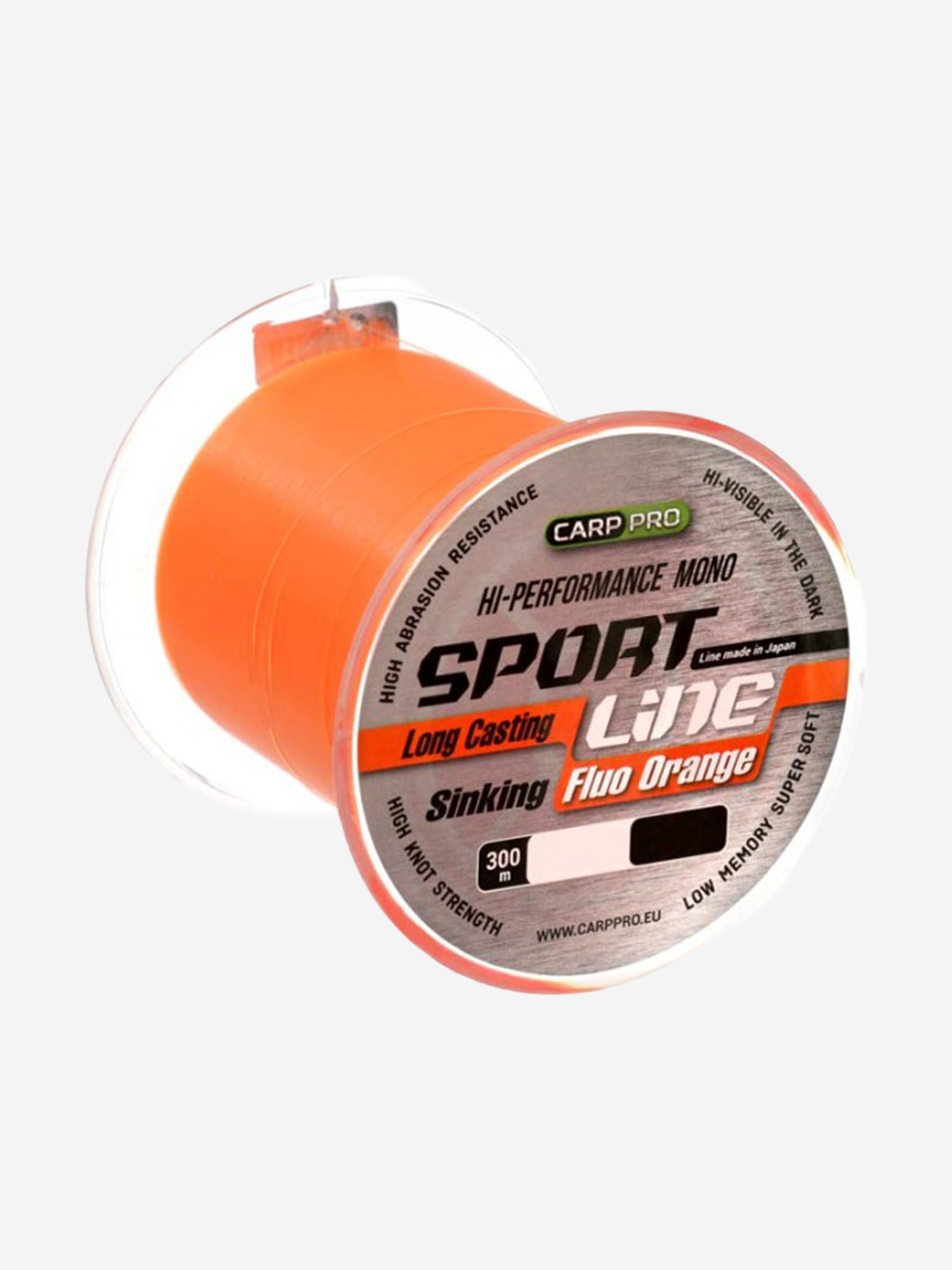 Изображение товара Леска карповая Sport Line Fluo Orange 300м 0.286мм для успешной рыбалки