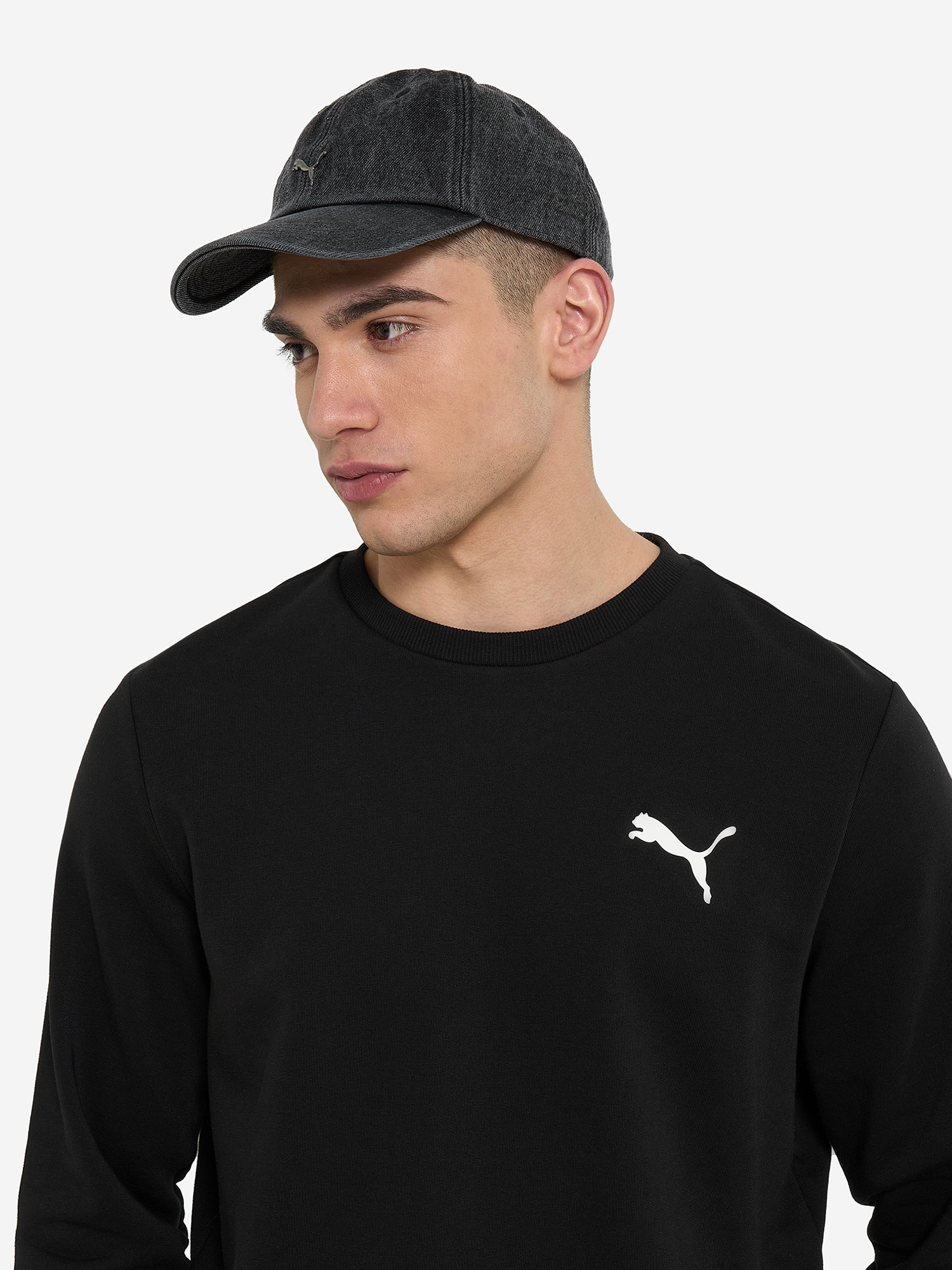 фото Бейсболка puma wardrobe ess metal, серый