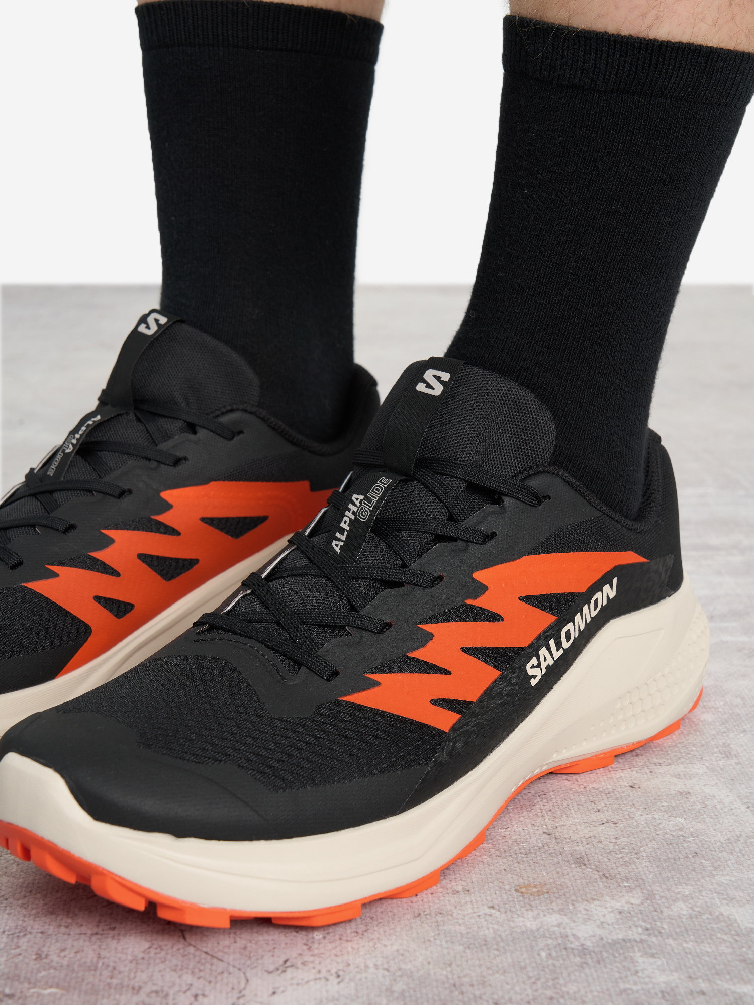 фото Кроссовки мужские salomon alphaglide, черный