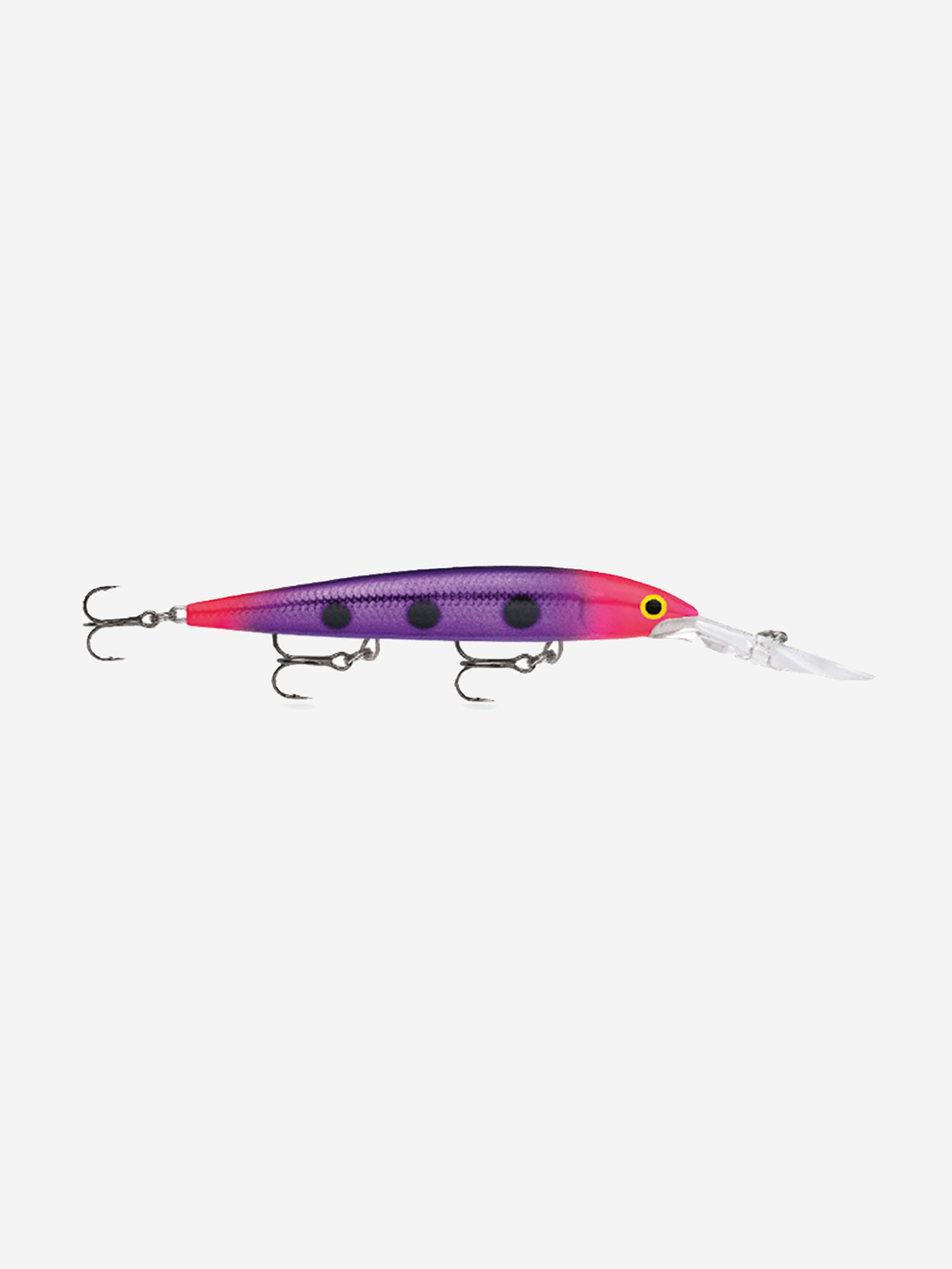 

Воблер для рыбалки RAPALA Down Deep Husky Jerk 12, 12см, 15гр, цвет RVE, нейтральный, Фиолетовый