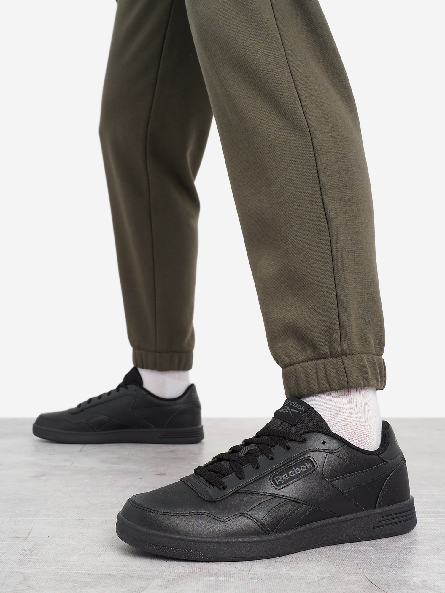 

Кеды мужские Reebok Court Advance, Черный