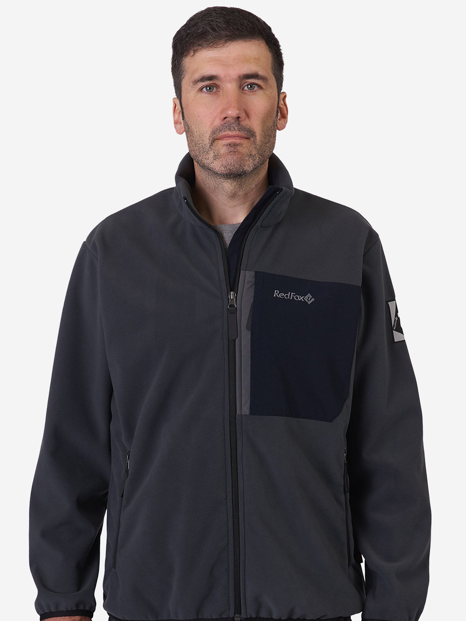 Изображение товара Джемпер Red Fox Distance P для мужчин, цвет Темно-серый/Светло-серый