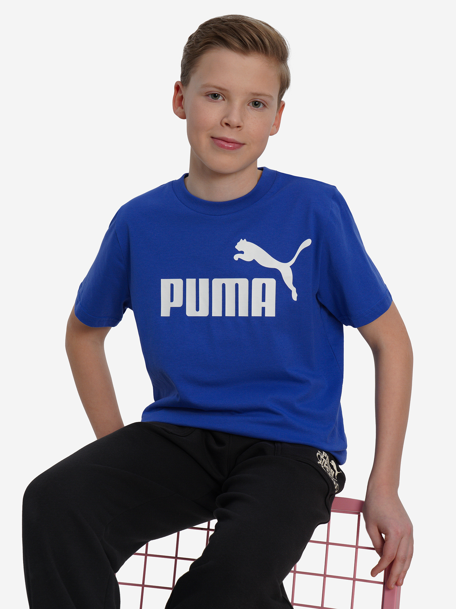 Изображение товара Футболка для мальчиков PUMA Ess No 1 Logo спортивная хлопковая