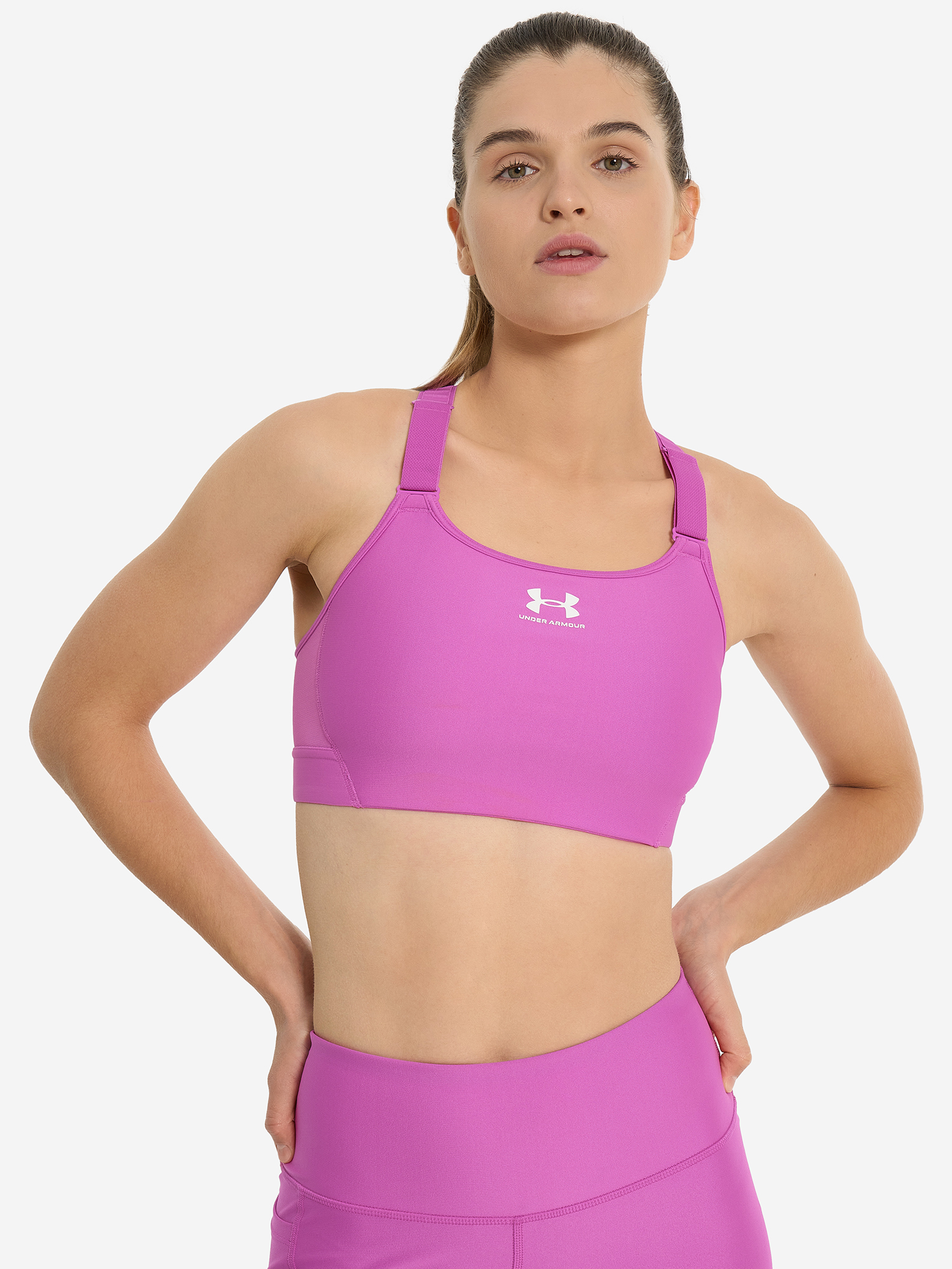 Спортивный топ-бра Under Armour, розовый, арт. 21273