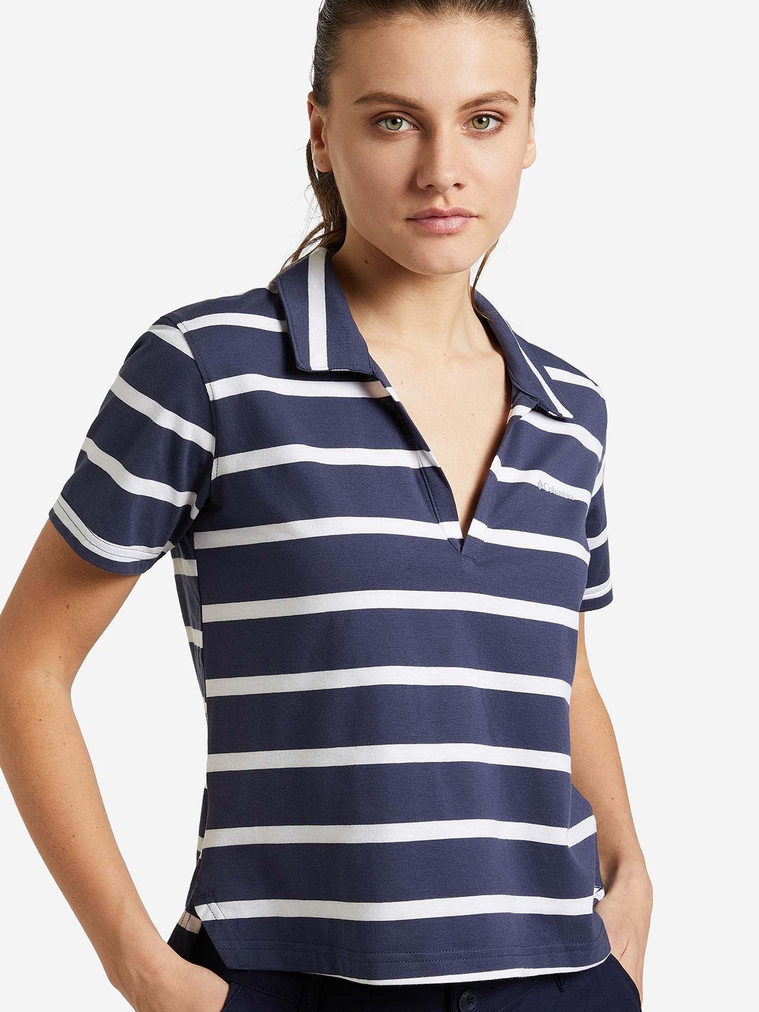 

Поло женское Columbia W Sun Trek Polo, Синий