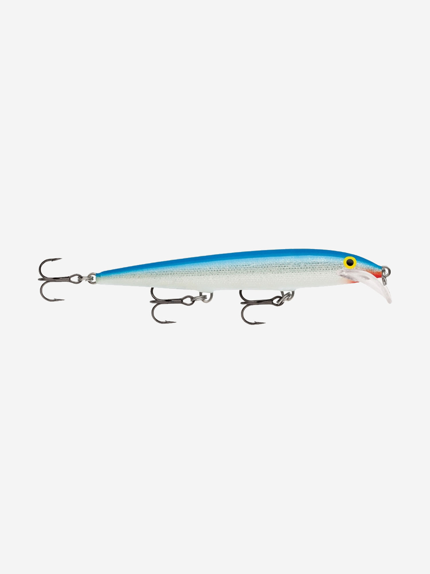 

Воблер для рыбалки RAPALA Scatter Rap Minnow 11, 11см, 6гр, цвет B, плавающий, Голубой