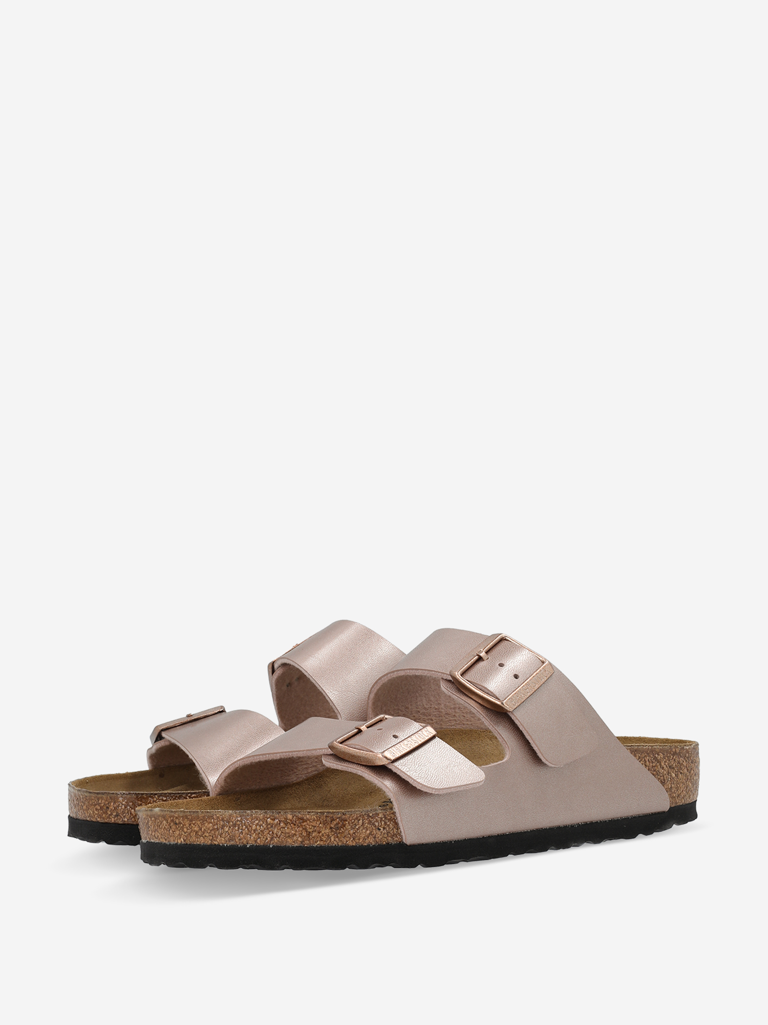 Шлепанцы женские Birkenstock Arizona, Коричневый Вид№3