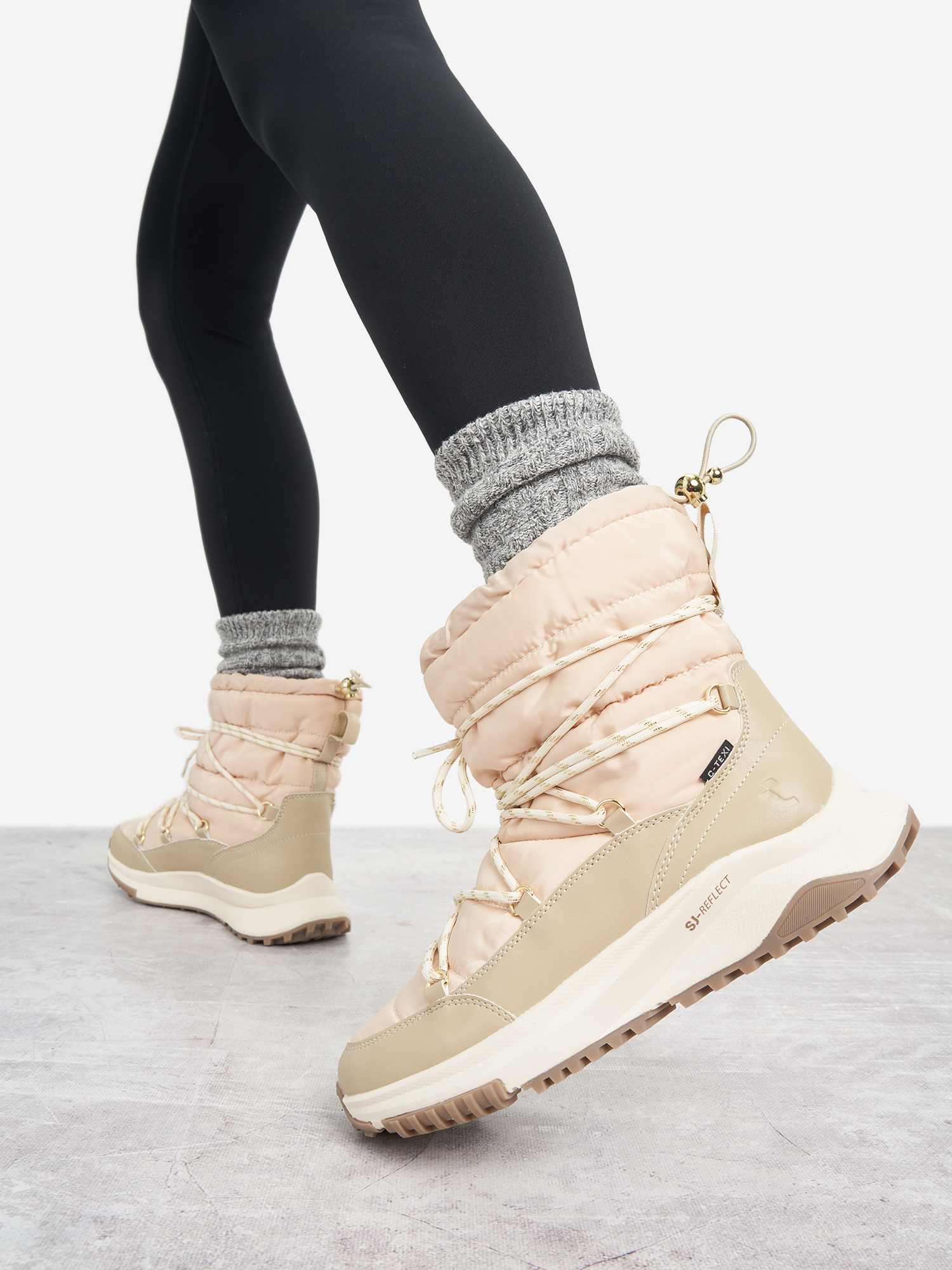 Дутики женские Safety Jogger Casual, бежевый, арт. 27679